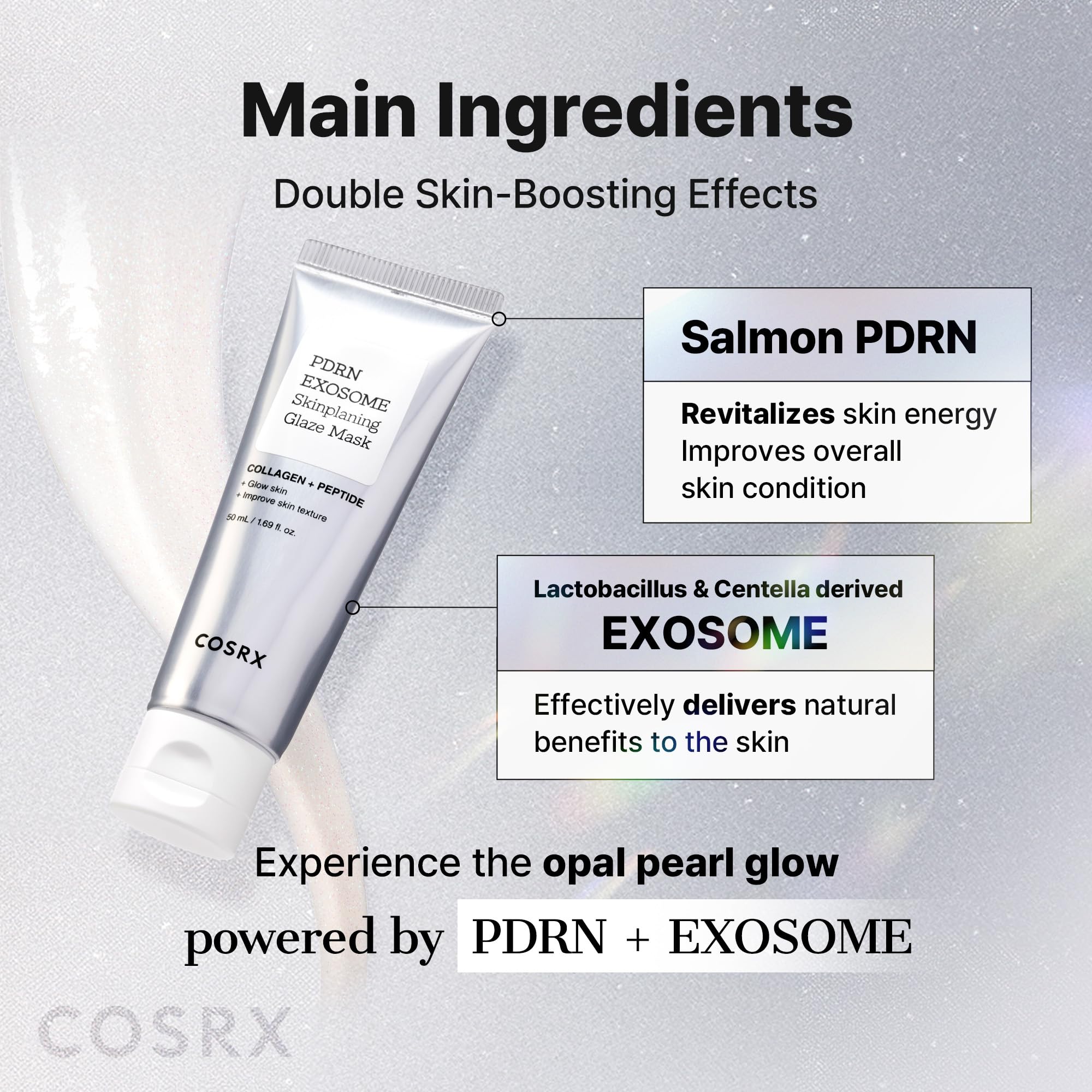 COSRX PDRN Exosome Overnight Face Mask, Korean Glass Skin Glow, 1.69 fl oz - COSRX Official Product View 10