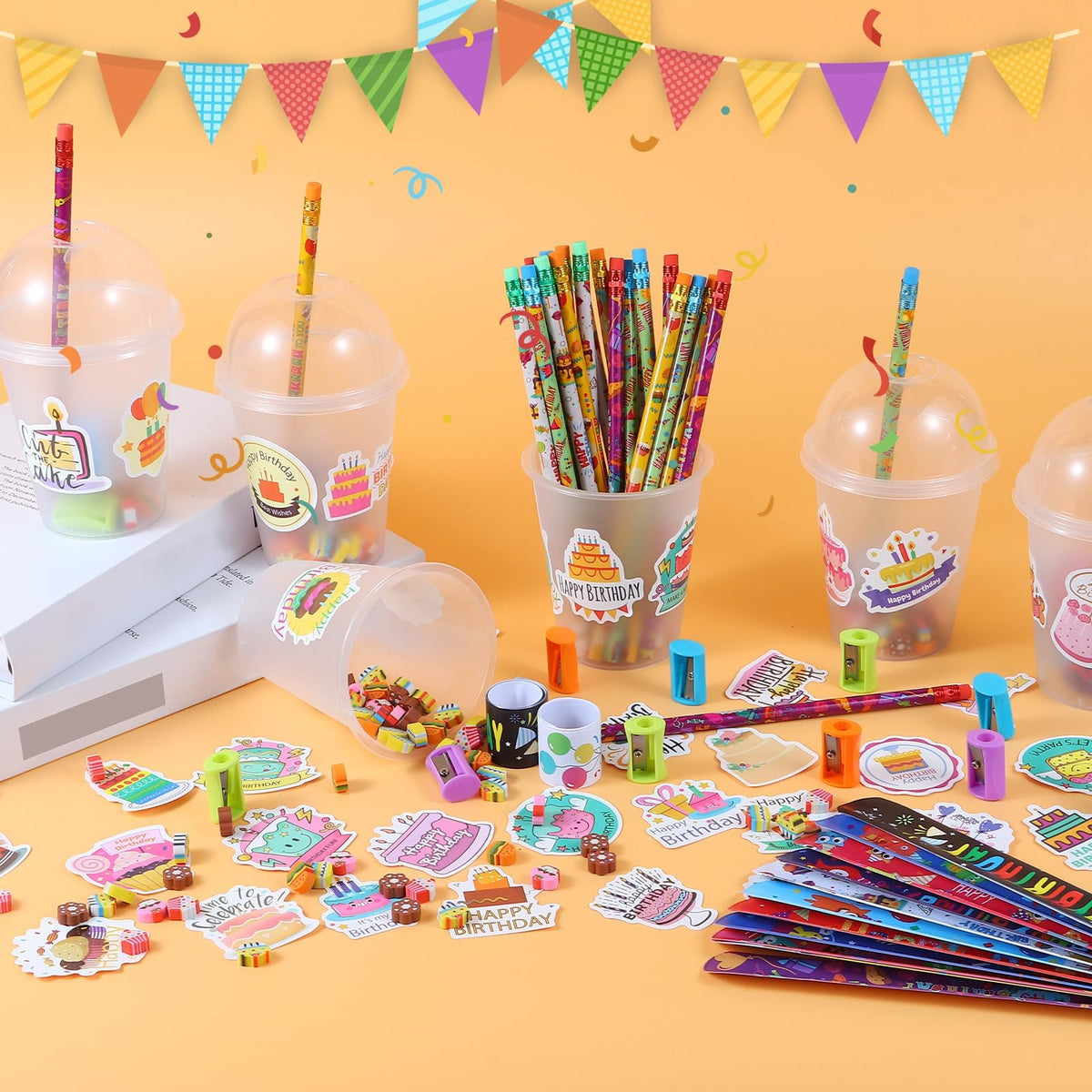 Kolewo4ever 460 Pieces Happy Birthday Party Gifts Return - Kolewo4ever Official Imagery - 3