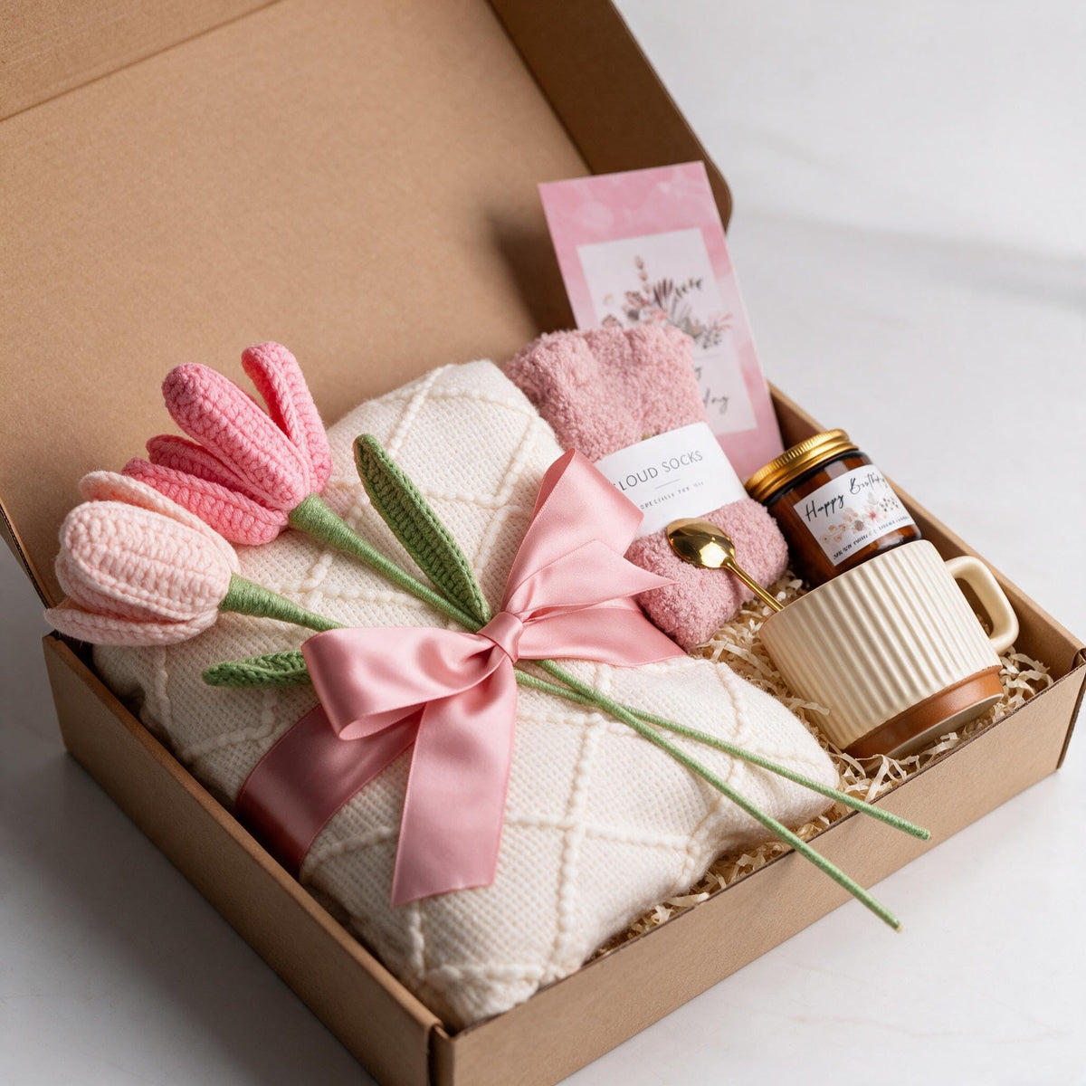 Birthday Gifts for Women Self Care Gift Baskets Care Package - Anforsun Official Imagery - 7