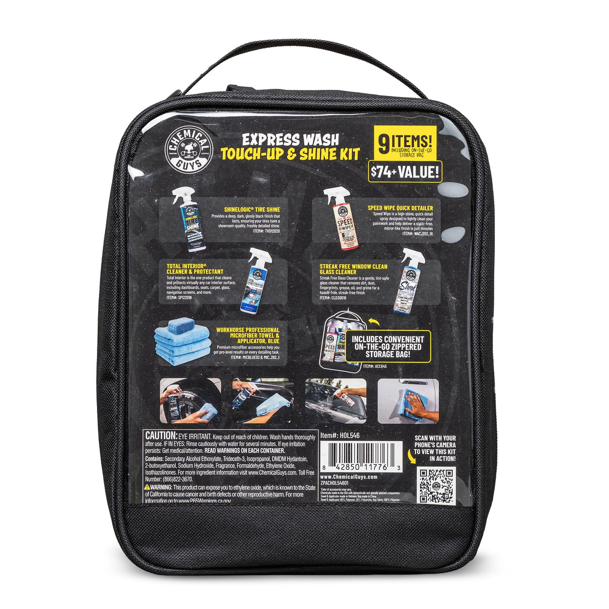 Chemical Guys Exterior Express Car Wash Kit Soap Cleaner On - Chemical Guys Official Imagery - 4