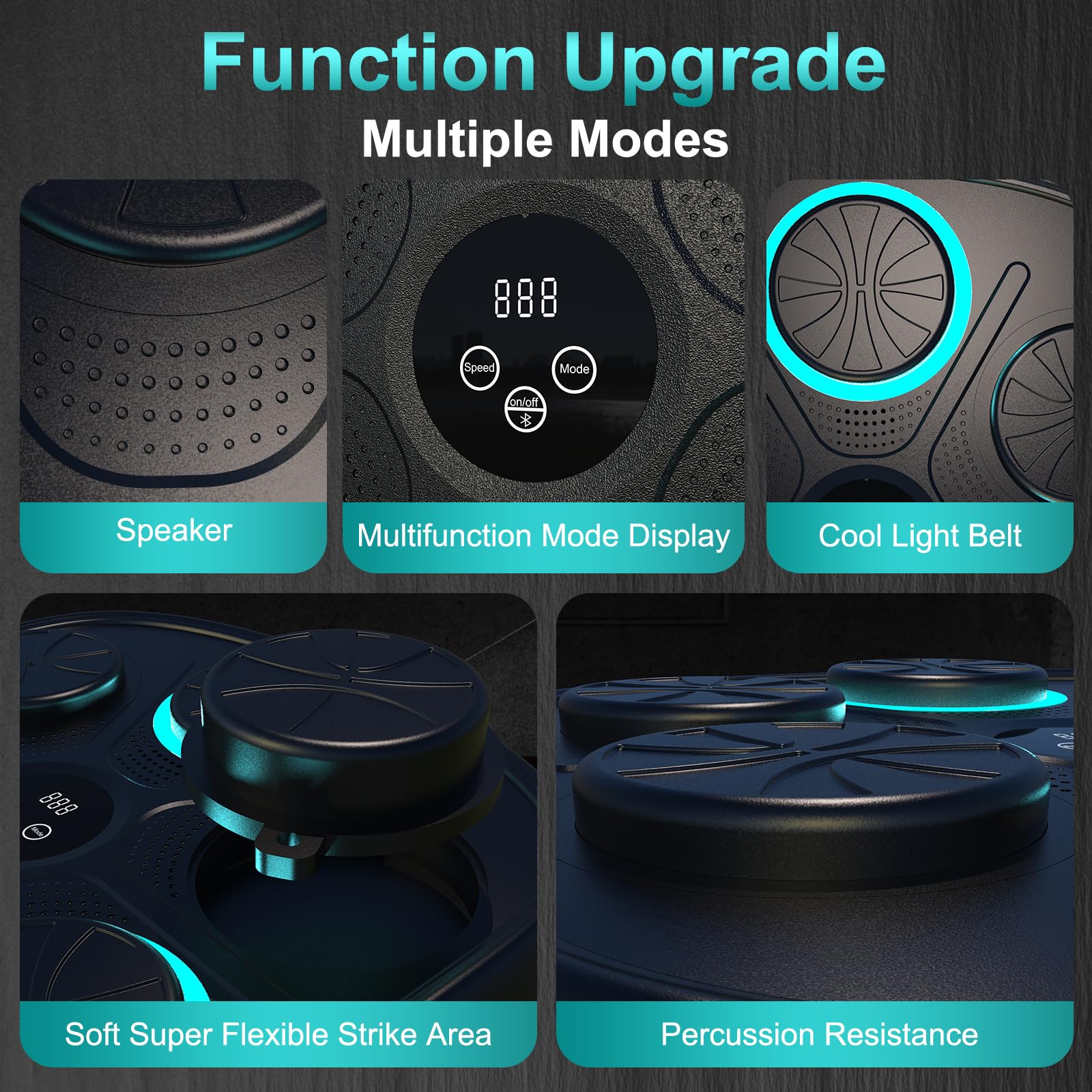OurStarry Smart Music Boxing Machine for Adults and Kids, Wall Mounted - View 6