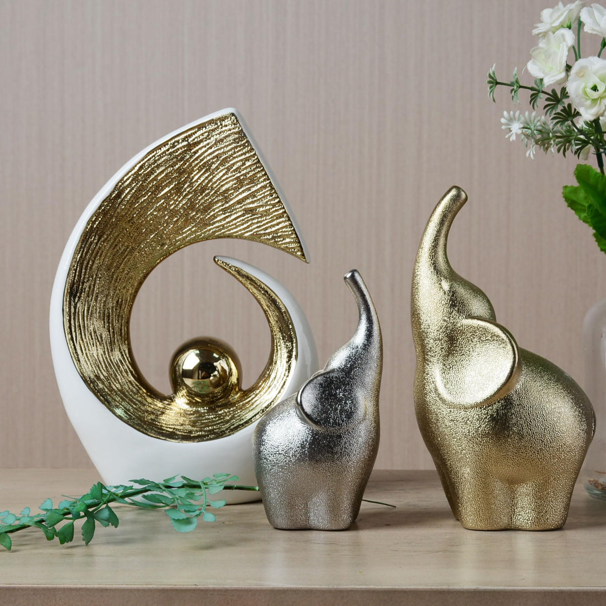 HAUCOZE Abstract Sculpture Statue Modern Ornament Home Decor - HAUCOZE Official Imagery - 3
