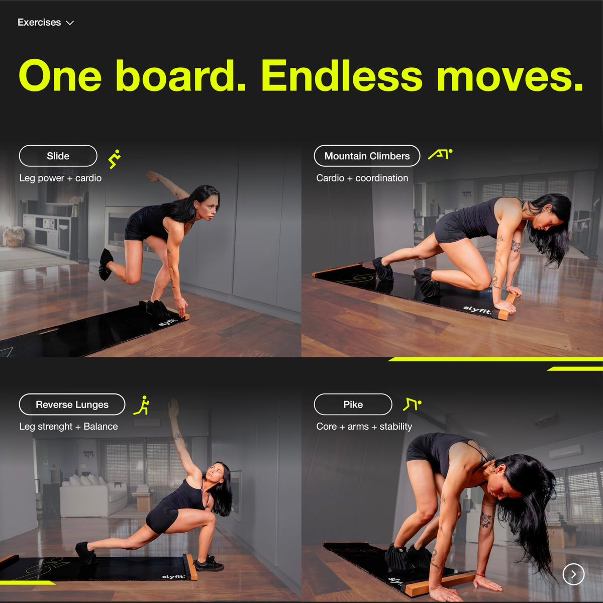 Slyfit Slide Board Revolutionize Your Workouts Slide - SLY FIT Official Imagery - 5