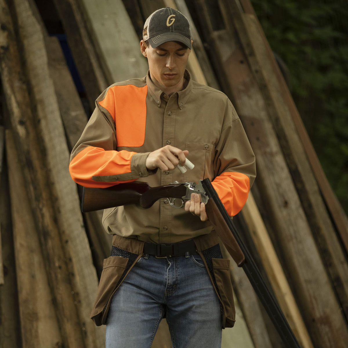 Gamehide Upland Field Hunting Shooting Shirt - Gamehide Official Imagery - 3
