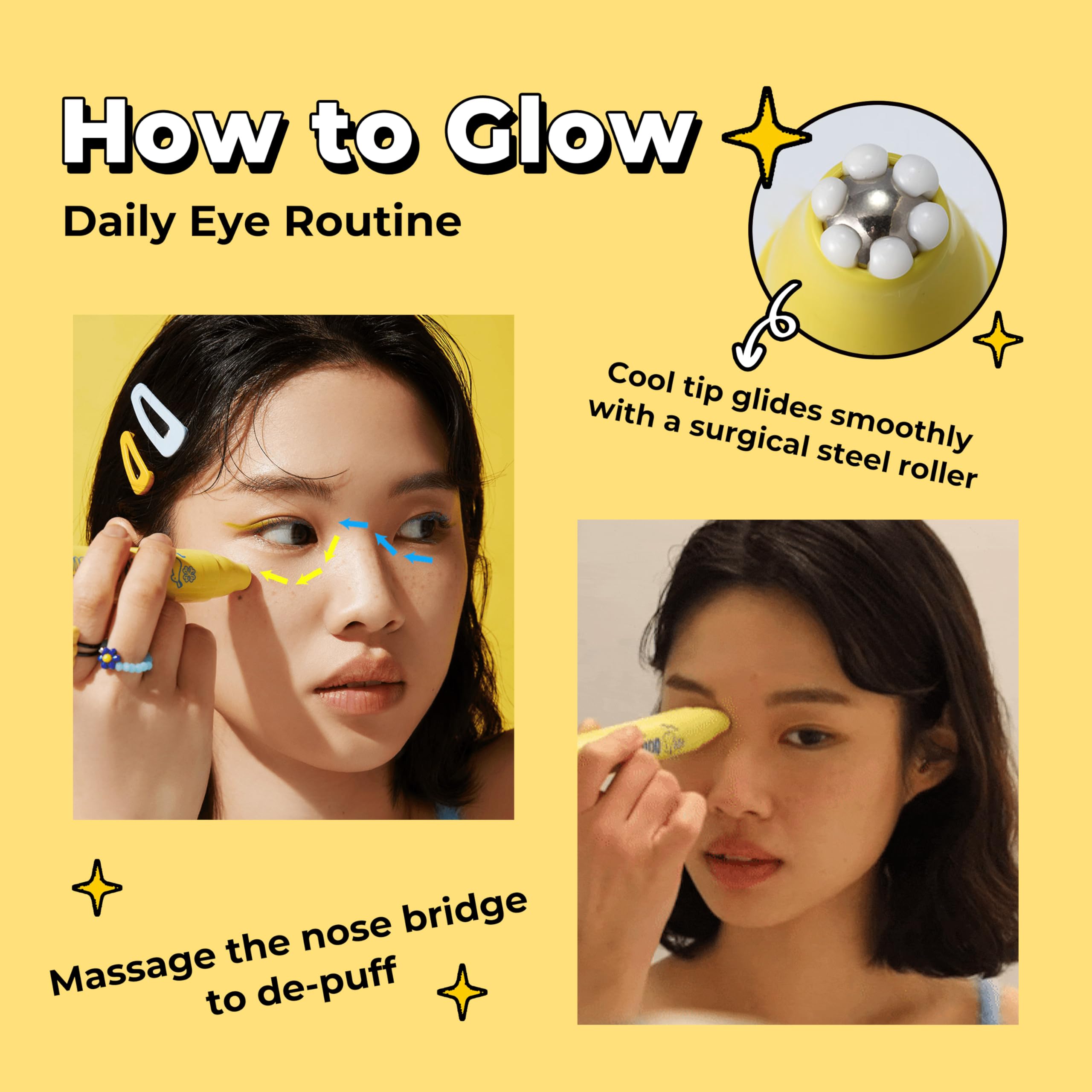 CHASIN RABBITS Eye Cream Roller Bunny Line Smoother 0 5 fl - CHASIN' RABBITS Official Imagery - 8