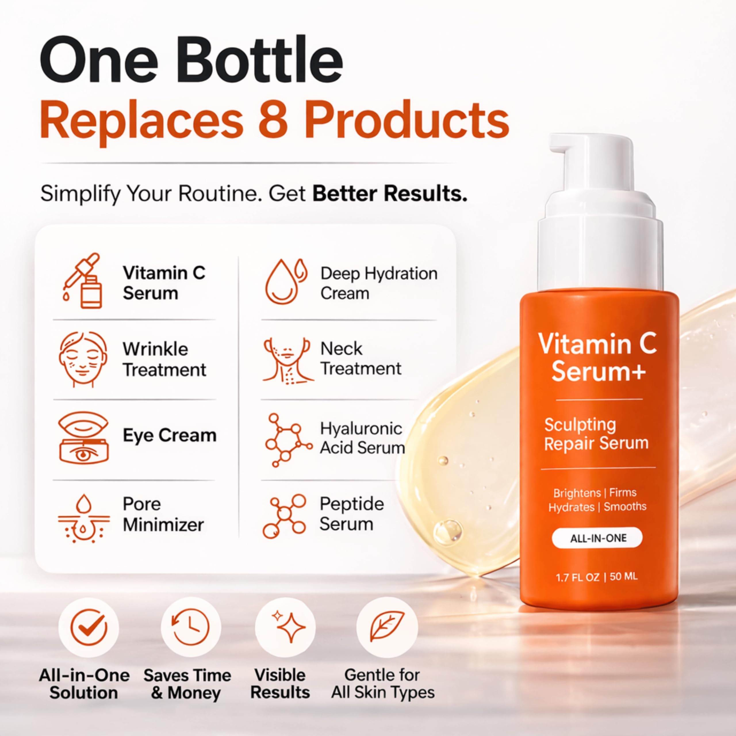 LeVaye' LeVaye Vitamin C Serum, Anti - Aging Face Serum – 15% Vitamin C & Fer - LeVaye' Official Product View 6