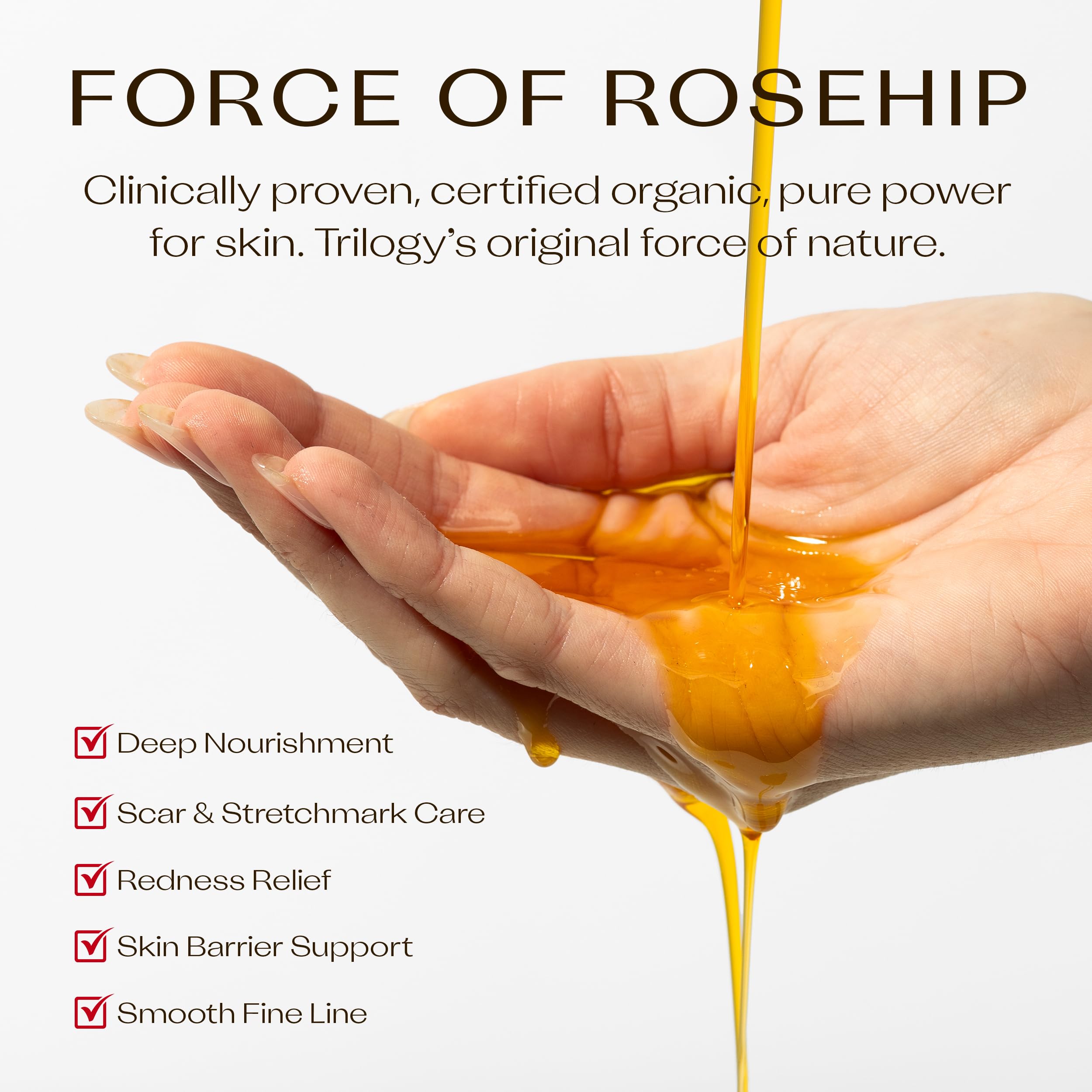 Trilogy Certified Organic Rosehip Oil, Intensive Nourishment, 0.68 Fl Oz - Trilogy Official Product View 3