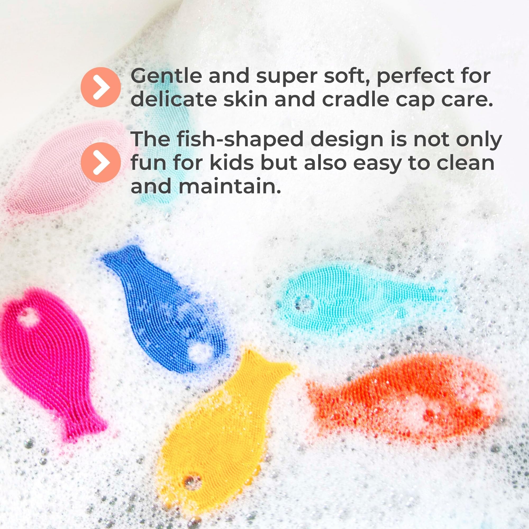 Innobaby Bathin' Smart Silicone Bath Scrub for Babies Toddlers and Adults in - Innobaby Official Product View 5