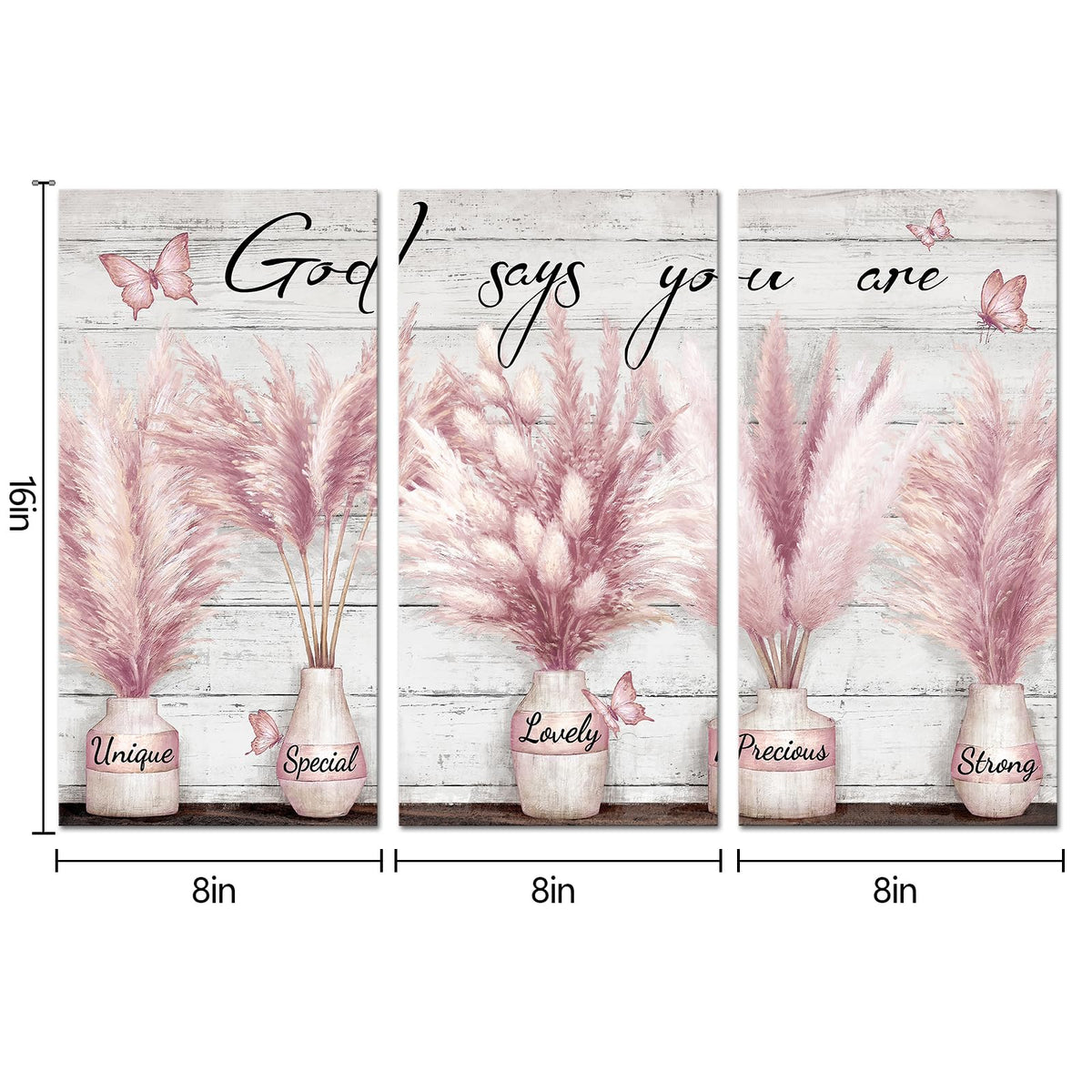 Visual Art Decor God Says You Are Wall Art Motivational - Visual Art Decor Official Imagery - 5