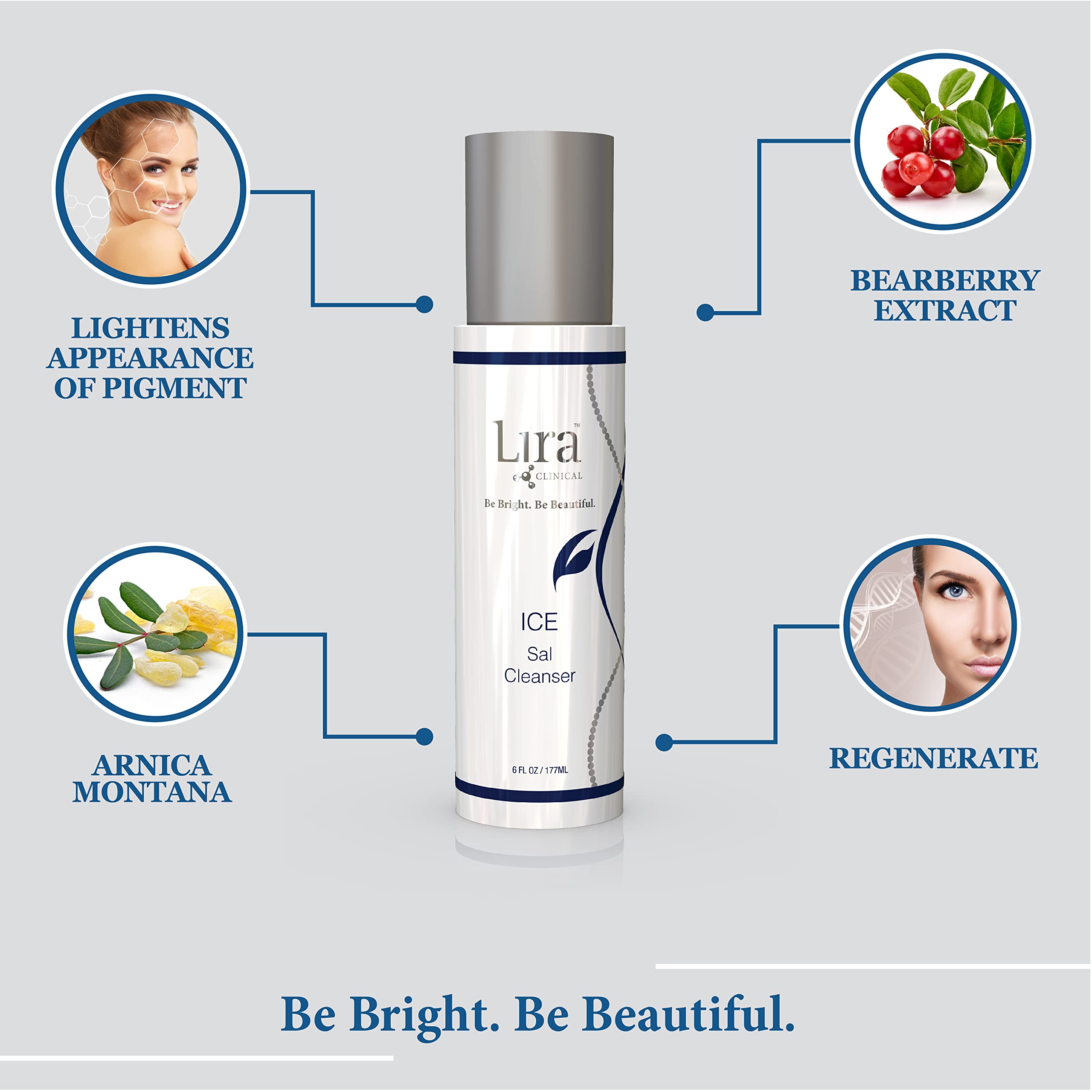 Lira Clinical ICE Sal Cleanser - Lira Clinical Official Imagery - 5