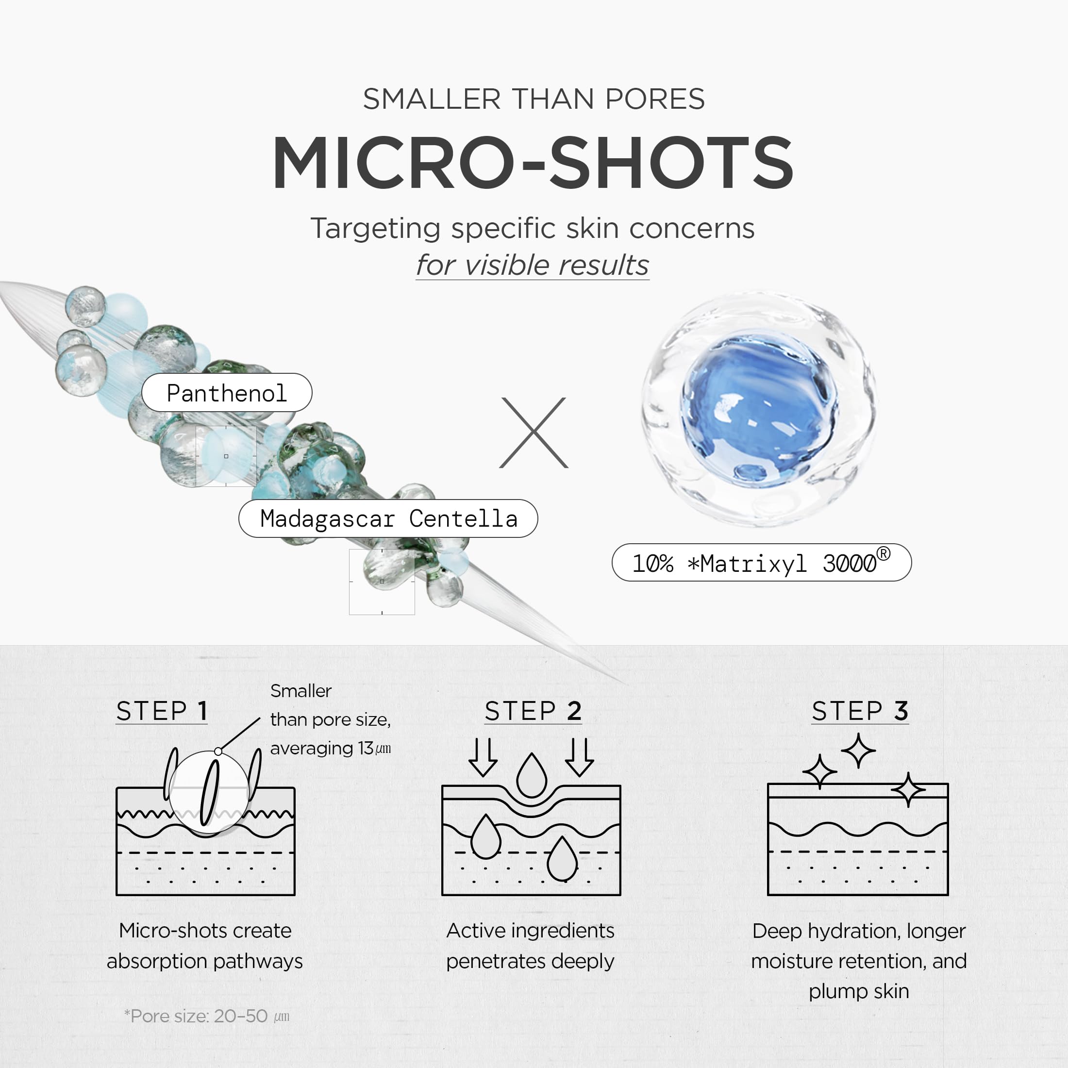 SKIN1004 Matrixyl 10% Boosting Shot Ampoule, Volufiline & Hyaluronic Acid Serum - SKIN1004 Official Product View 4