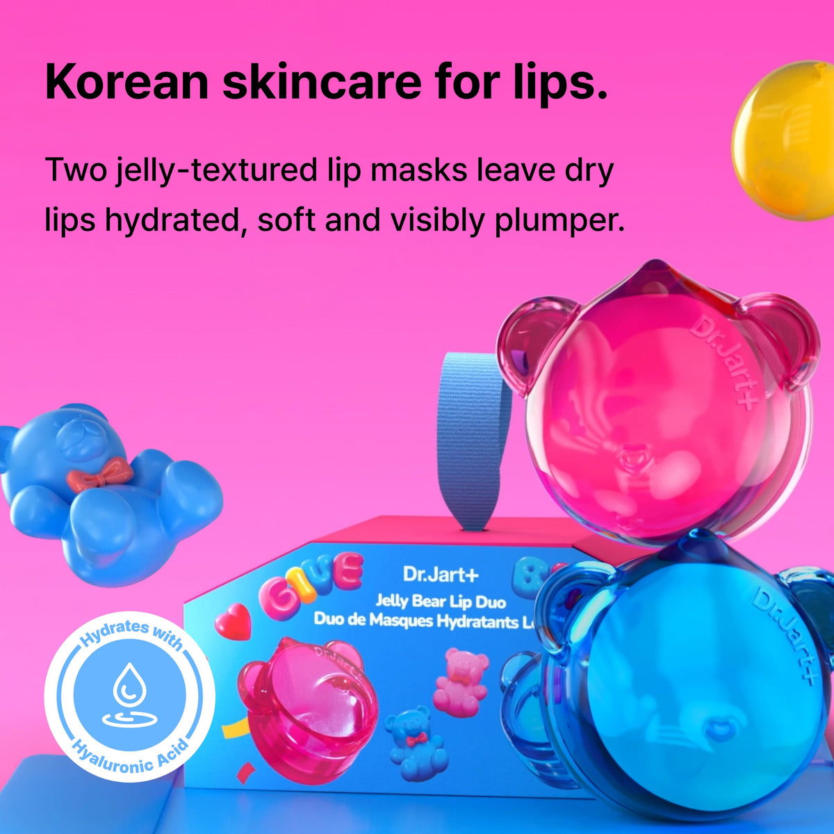Dr Jart Jelly Bear Lip Duo Value Korean Skin Care Gift Set - Dr.Jart+ Official Imagery - 3