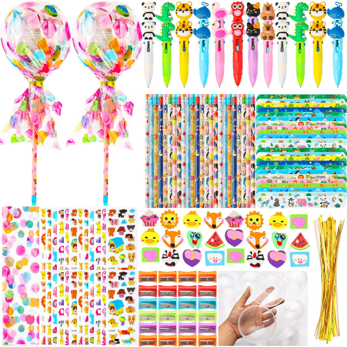 LiYiQ 24Pack Giant Lollipop Return Gifts for Birthday Party - LiYiQ Official Imagery - 1