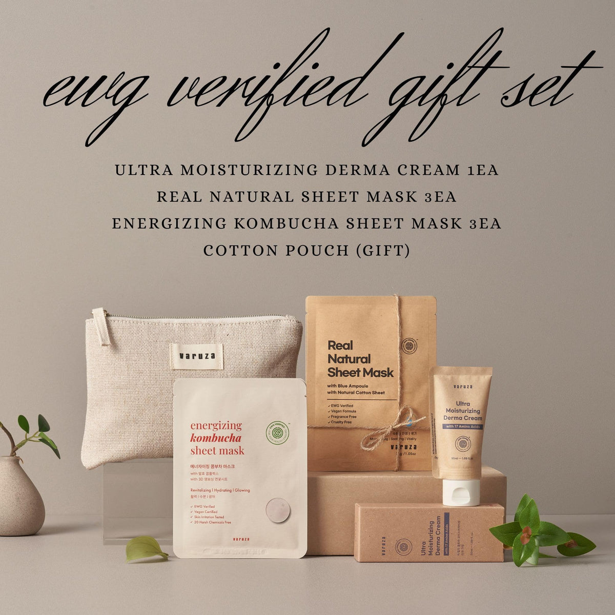 EWG Verified Varuza Ultimate Skincare Essentials - varuza Official Imagery - 3