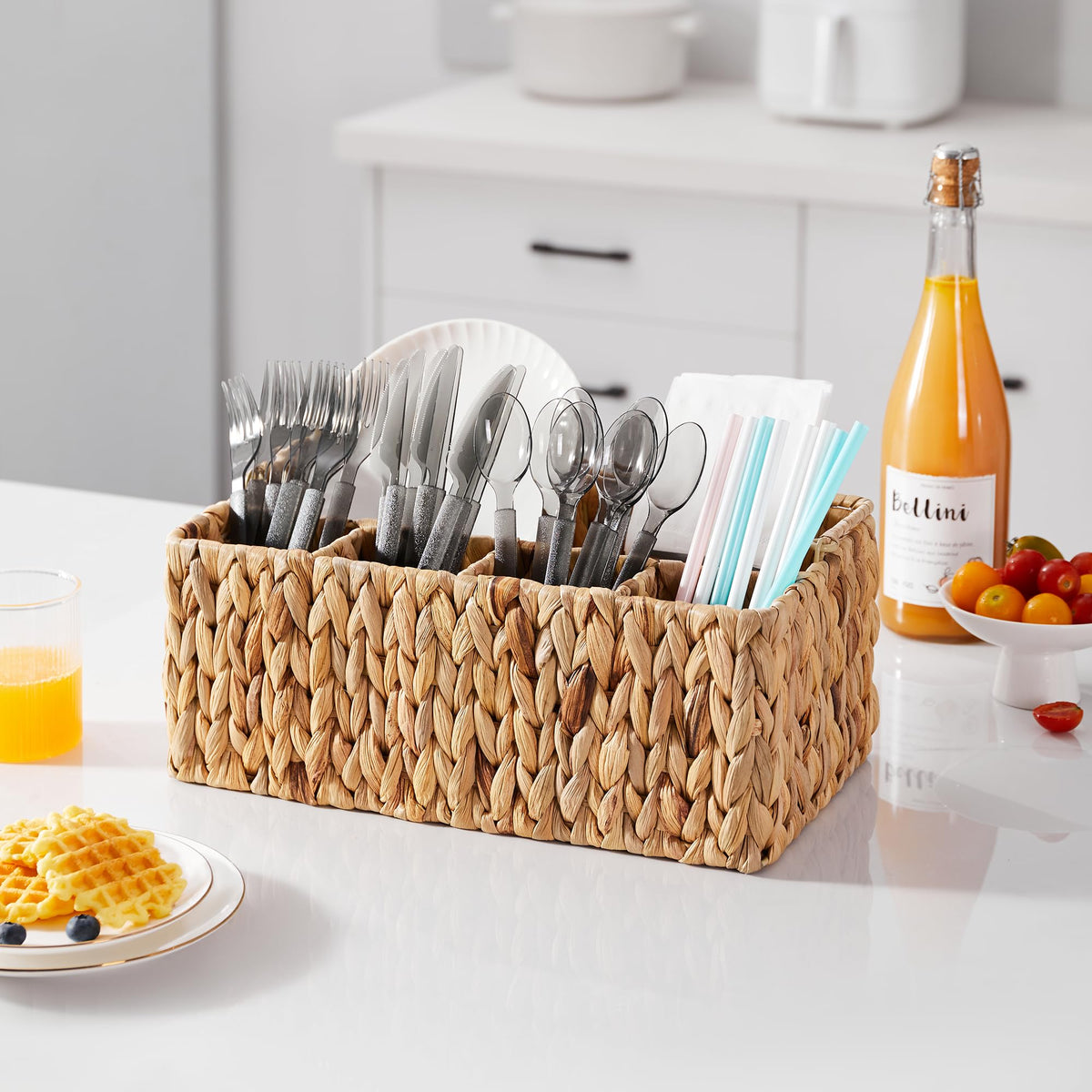 Berdeng Utensil Caddy Utensil Basket for Table Napkin and - Berdeng Official Imagery - 3