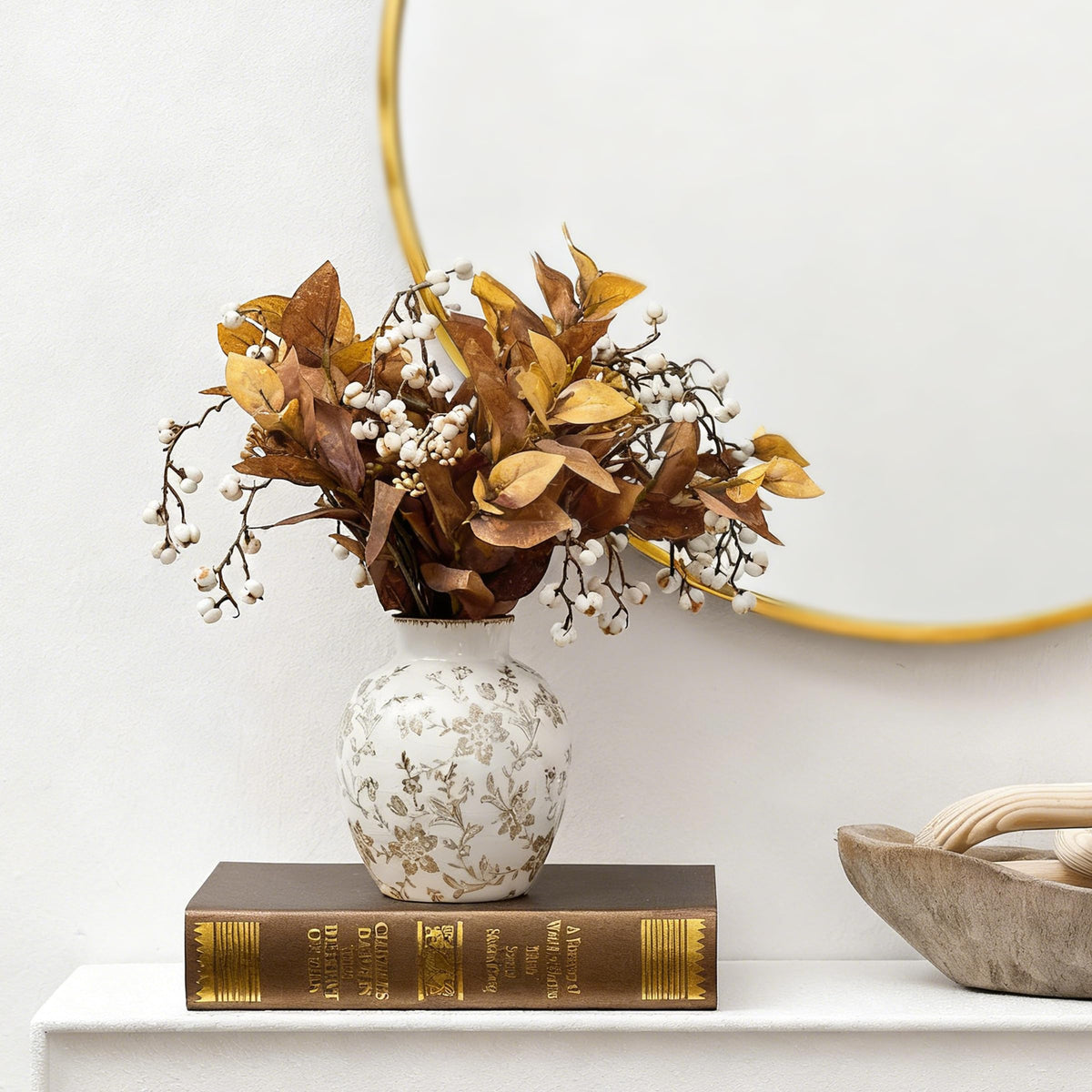 SIDUCAL Ceramic Vintage Vase 5 83 Inch Retro Ice Cracked - SIDUCAL Official Imagery - 4