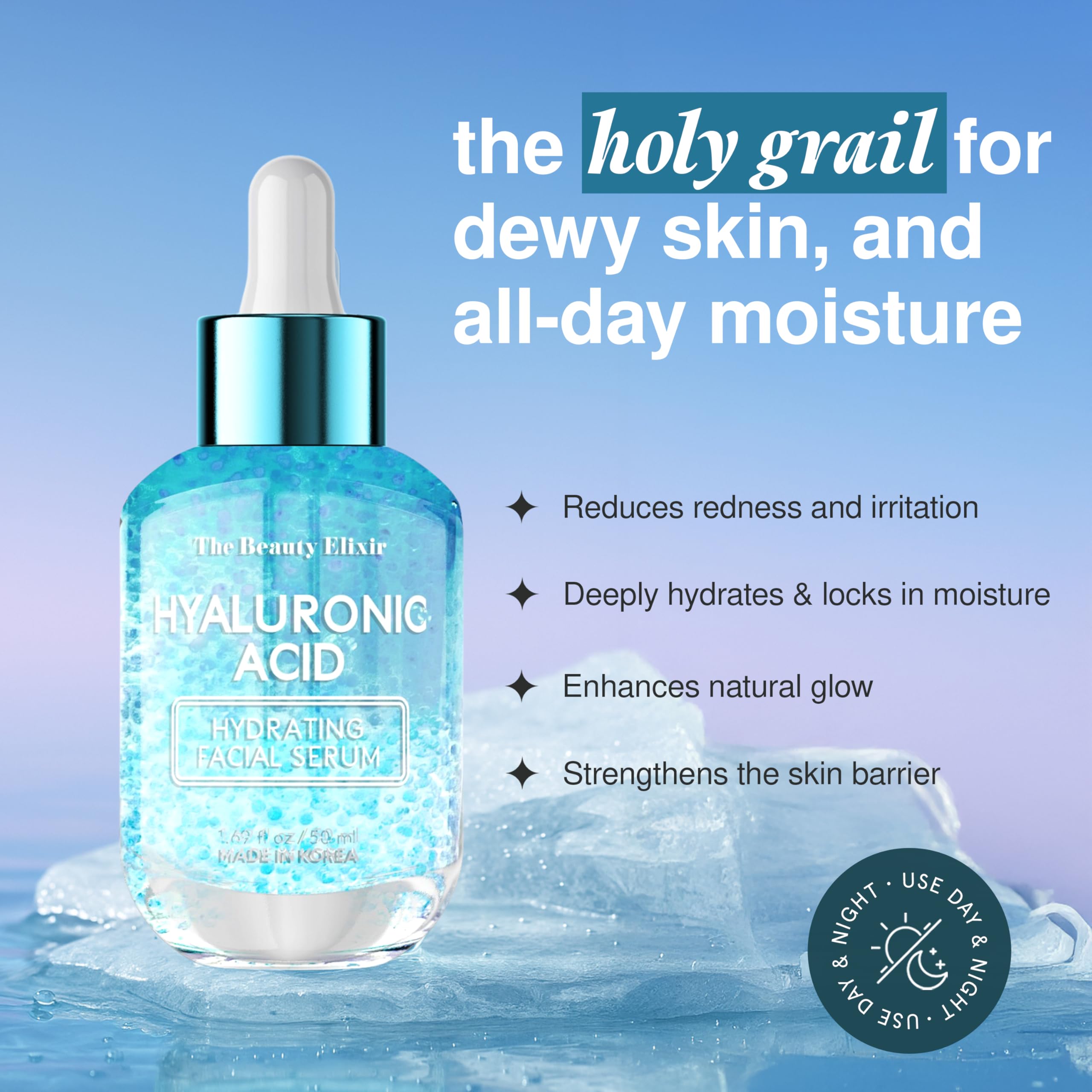 The Beauty Elixir Hyaluronic Acid Serum For Face - The Beauty Elixir
