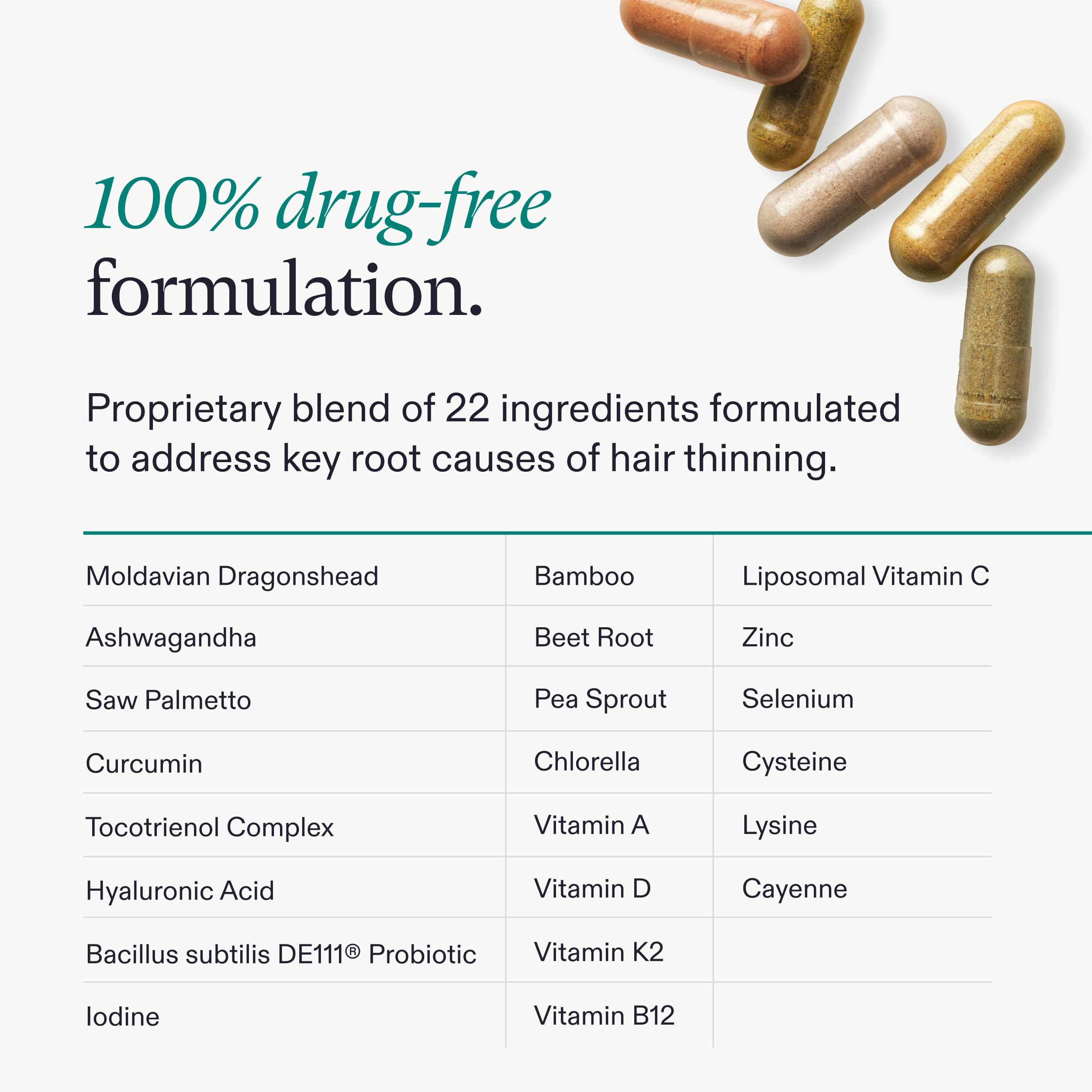 Nutrafol Women Hair Growth Supplements Ages 18 44 1 Month - Premium Selection Official Imagery - 8