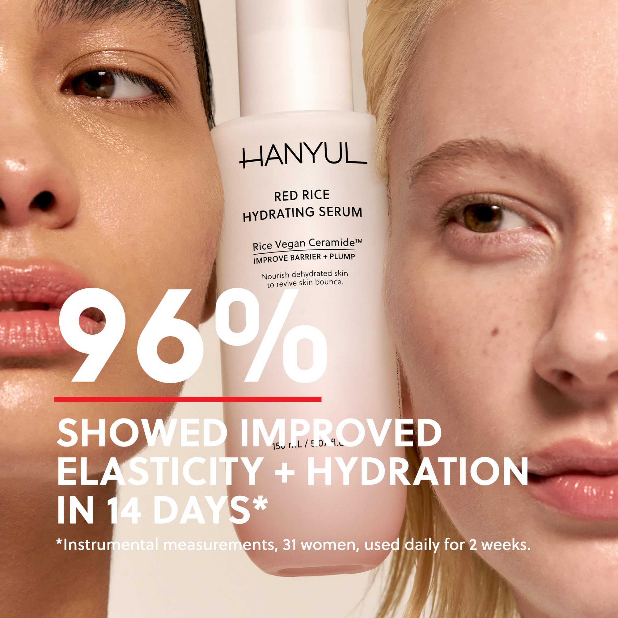 HANYUL Red Rice Hydrating Serum with Vegan Ceramide & Squalane - Korean Face - Hanyul Official Product View 5
