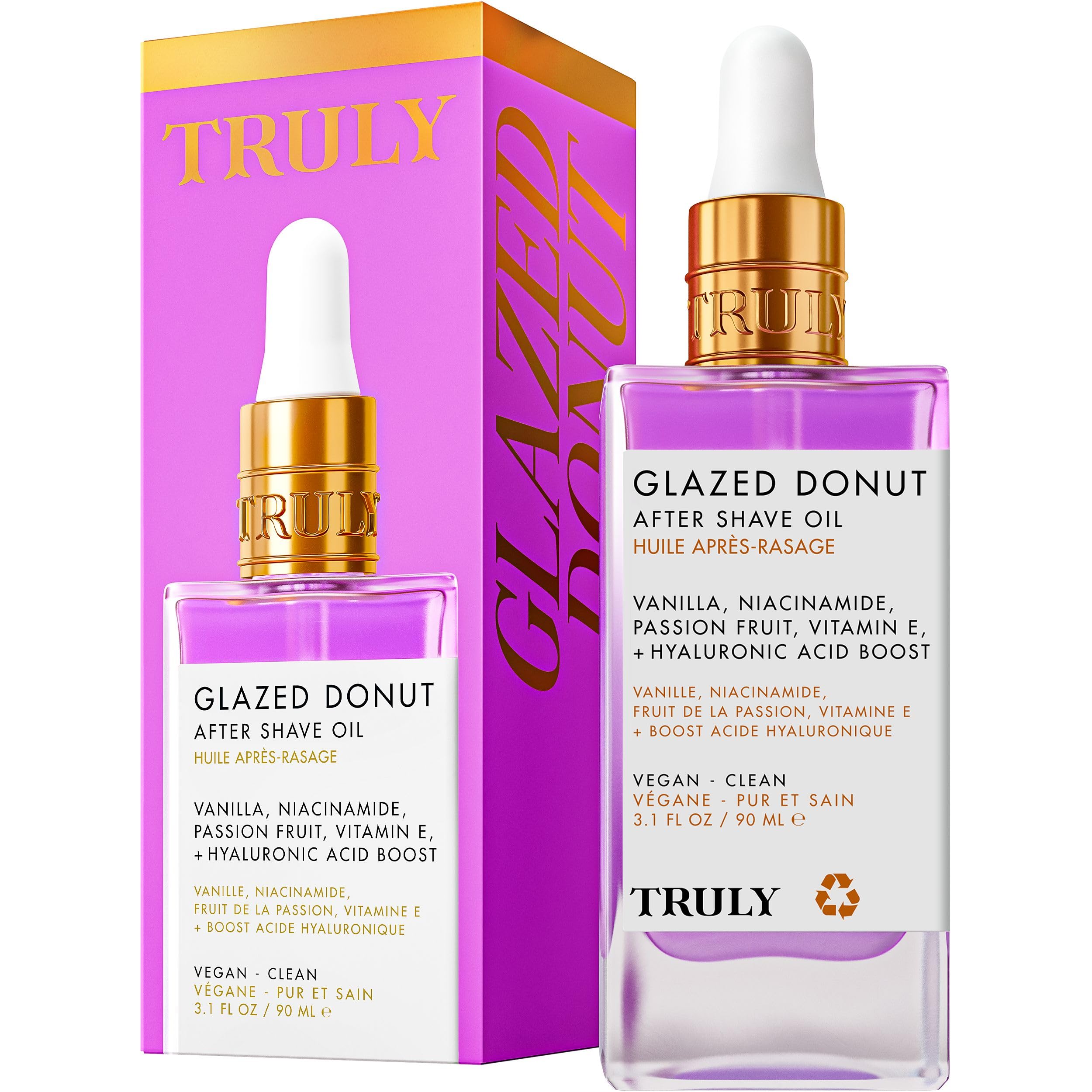 Truly Beauty Luxury After Shave Oil | Soothing Treatment for - Product Imagery