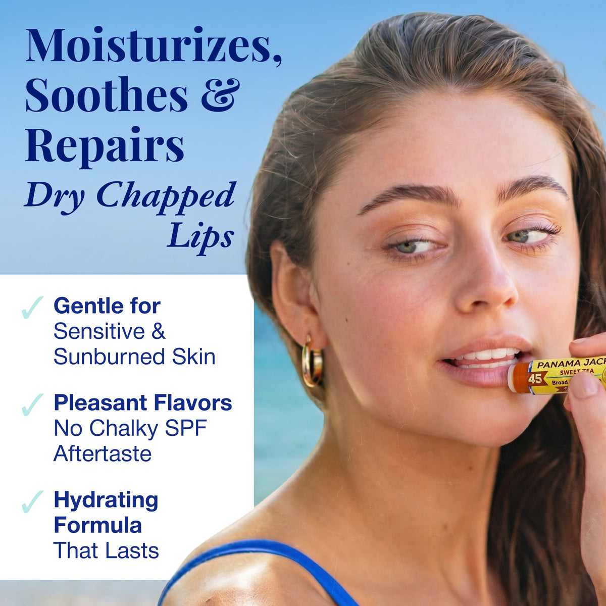 Panama Jack Sunscreen Lip Balm - Panama Jack Official Imagery - 4
