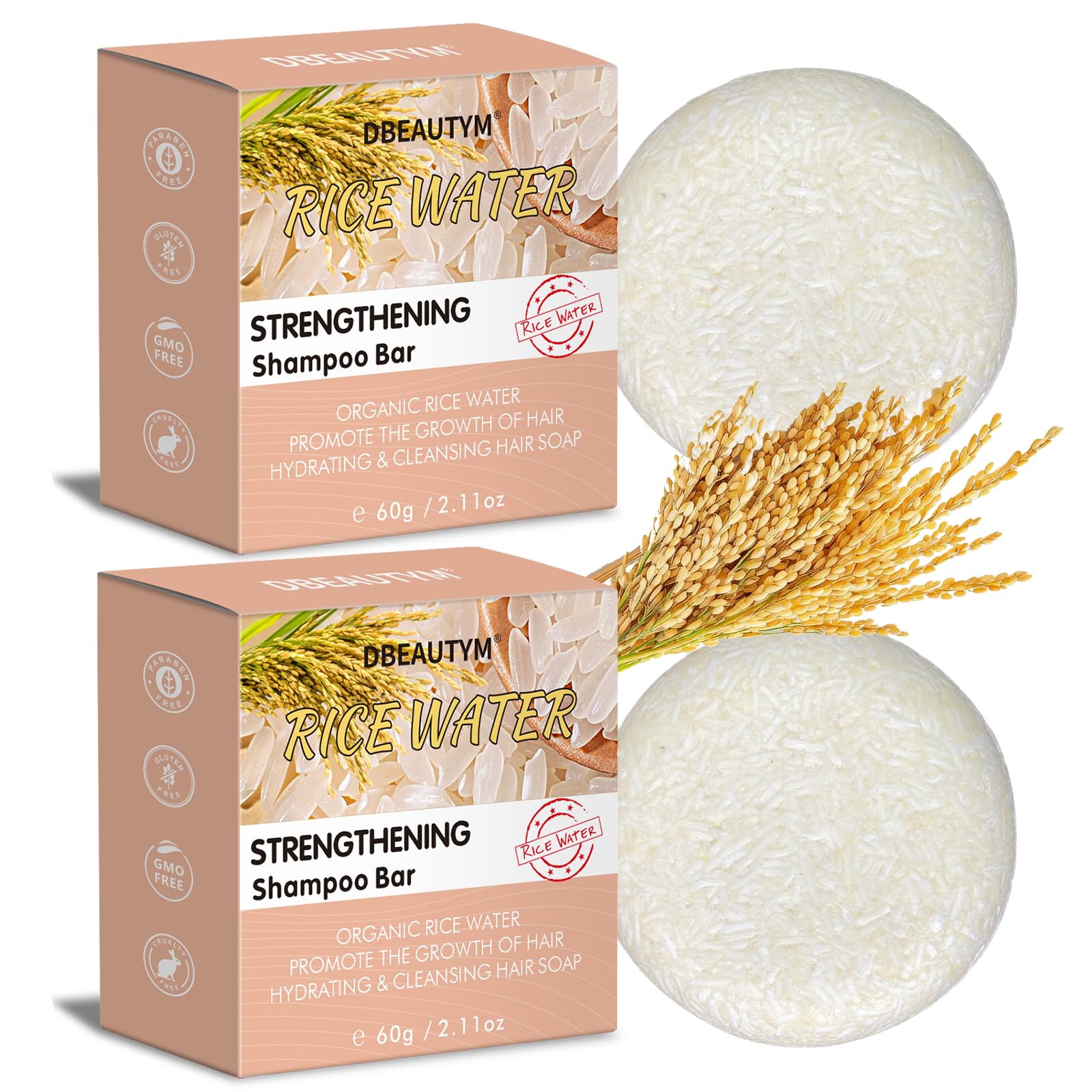 DBEAUTYM Rosemary Shampoo Bar for Hair Growth,Deep Cleansing for Scalp Hair - DBEAUTYM Official Product View 10