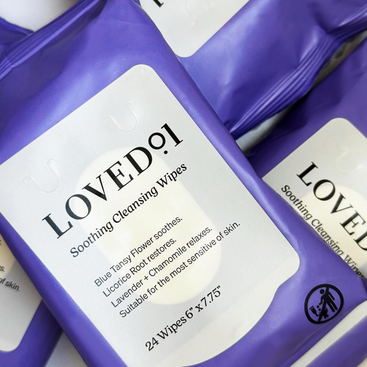 Loved01 Salicylic Acid Cleansing Wipes Green Tea Lavender 3 - Loved01 Official Imagery - 6