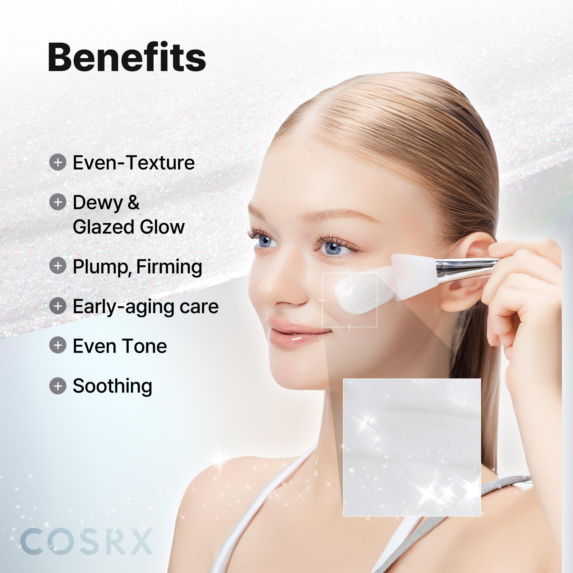 COSRX PDRN Exosome Overnight Face Mask, Korean Glass Skin Glow, 1.69 fl oz - COSRX Official Product View 8