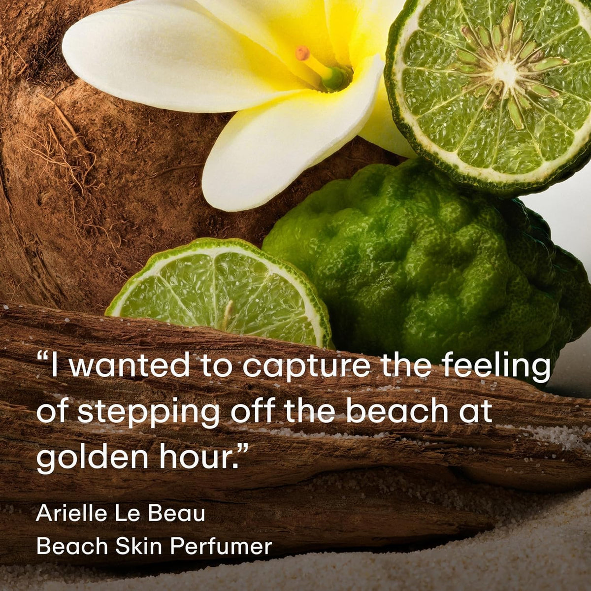 PHLUR Beach Skin Shimmering Body Oil 4 Oz Coconut Vanilla - PHLUR Official Imagery - 7