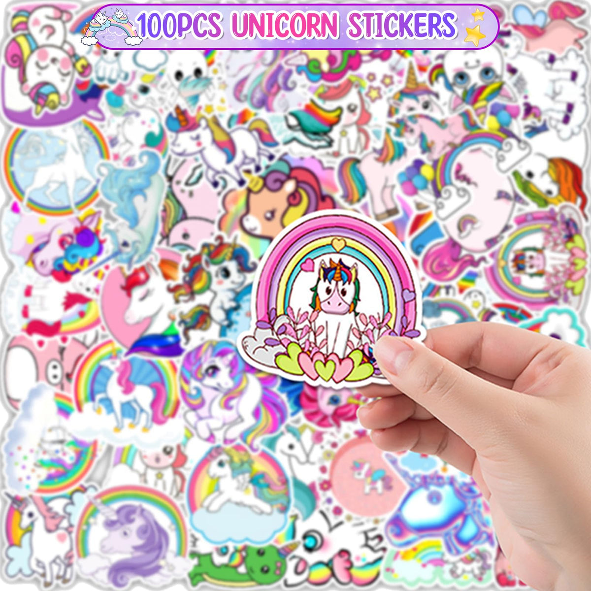 184Pcs Unicorn Party Favors Unicorn Birthday Party Supplies - Winrayk Official Imagery - 8