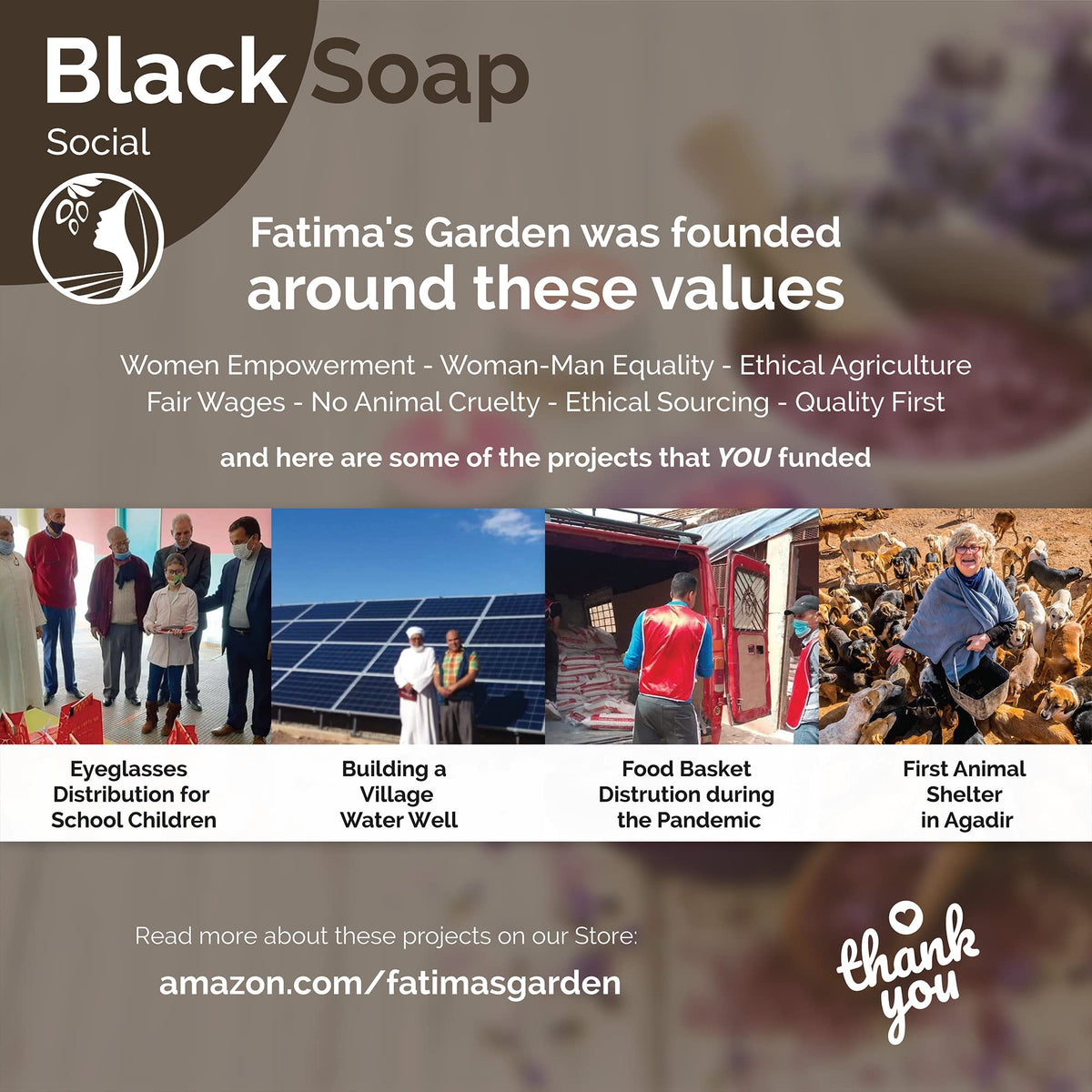 Fatima s Garden Olive Oil Black Soap - Fatima's Garden Official Imagery - 8