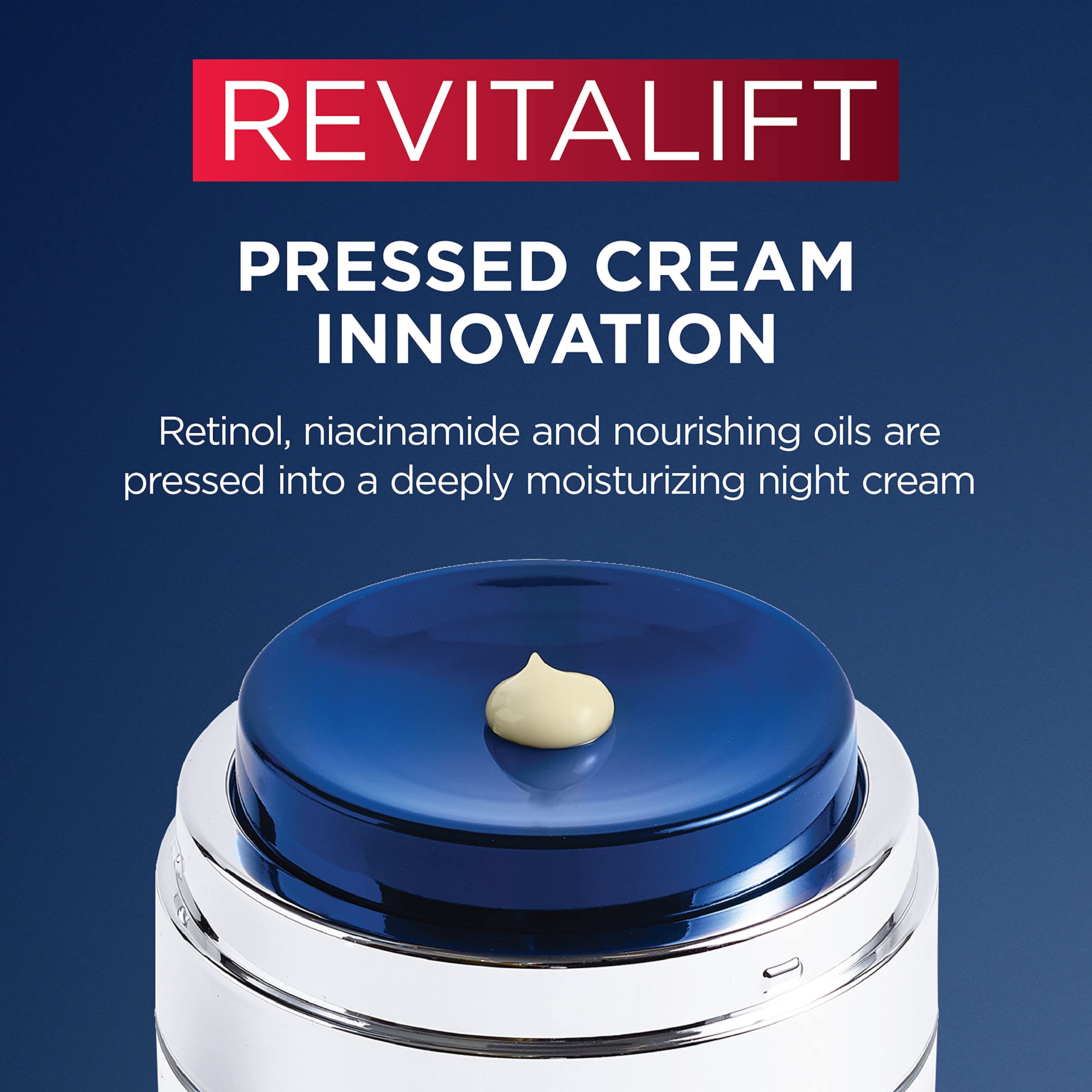 L'Oreal Paris Revitalift Pressed Night Cream, Retinol + - 4.5               4.5 out of 5 stars