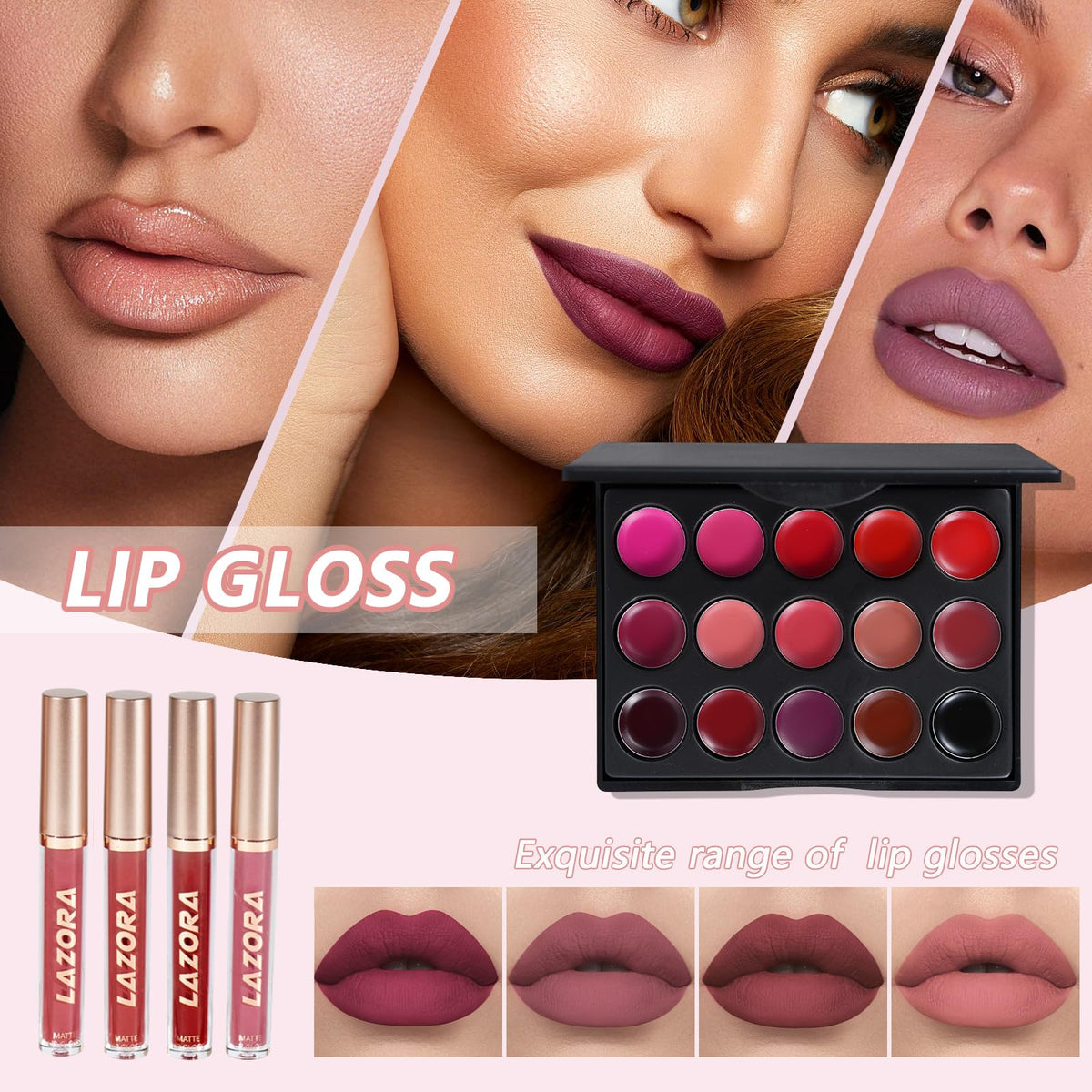 All in One Makeup Kit Makeup Kit for Women Full Kit Makeup - LAZORA Official Imagery - 5