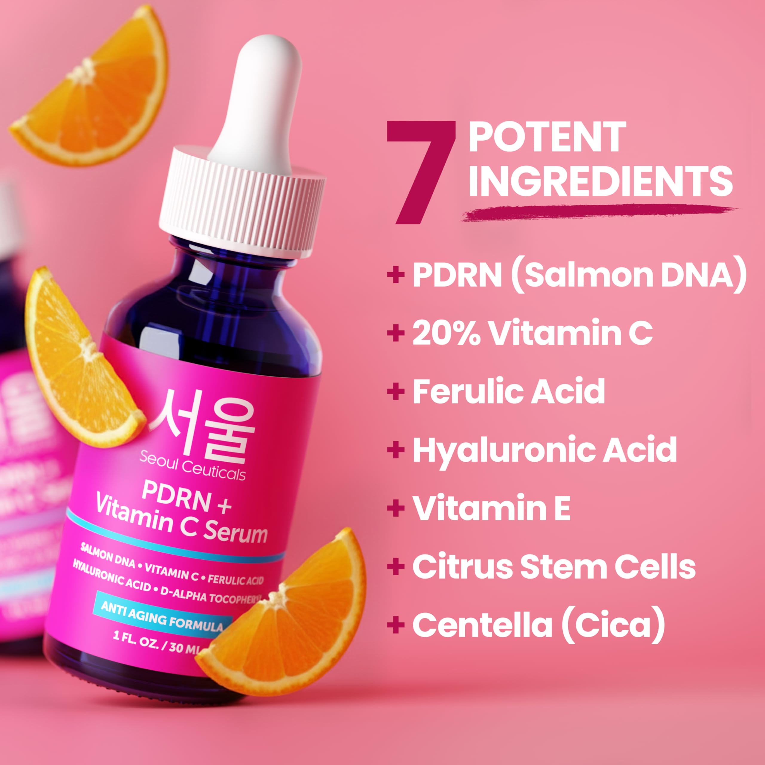 SeoulCeuticals PDRN Serum Salmon DNA Vitamin C Face Serum - SeoulCeuticals Official Imagery - 4