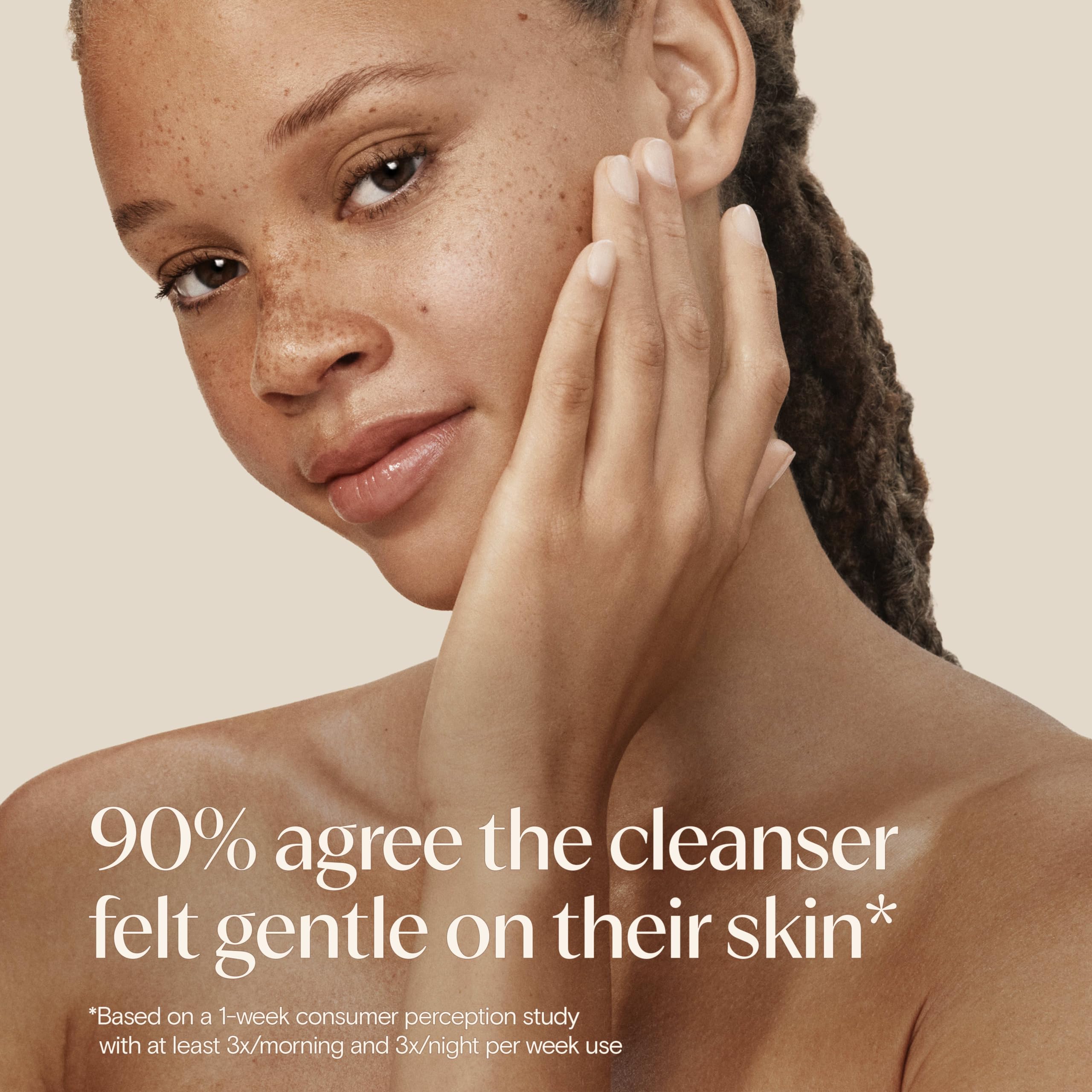 Aveeno Calm + Restore Nourishing Oat Face Cleanser, Daily Hydrating Facial - Aveeno Official Product View 7