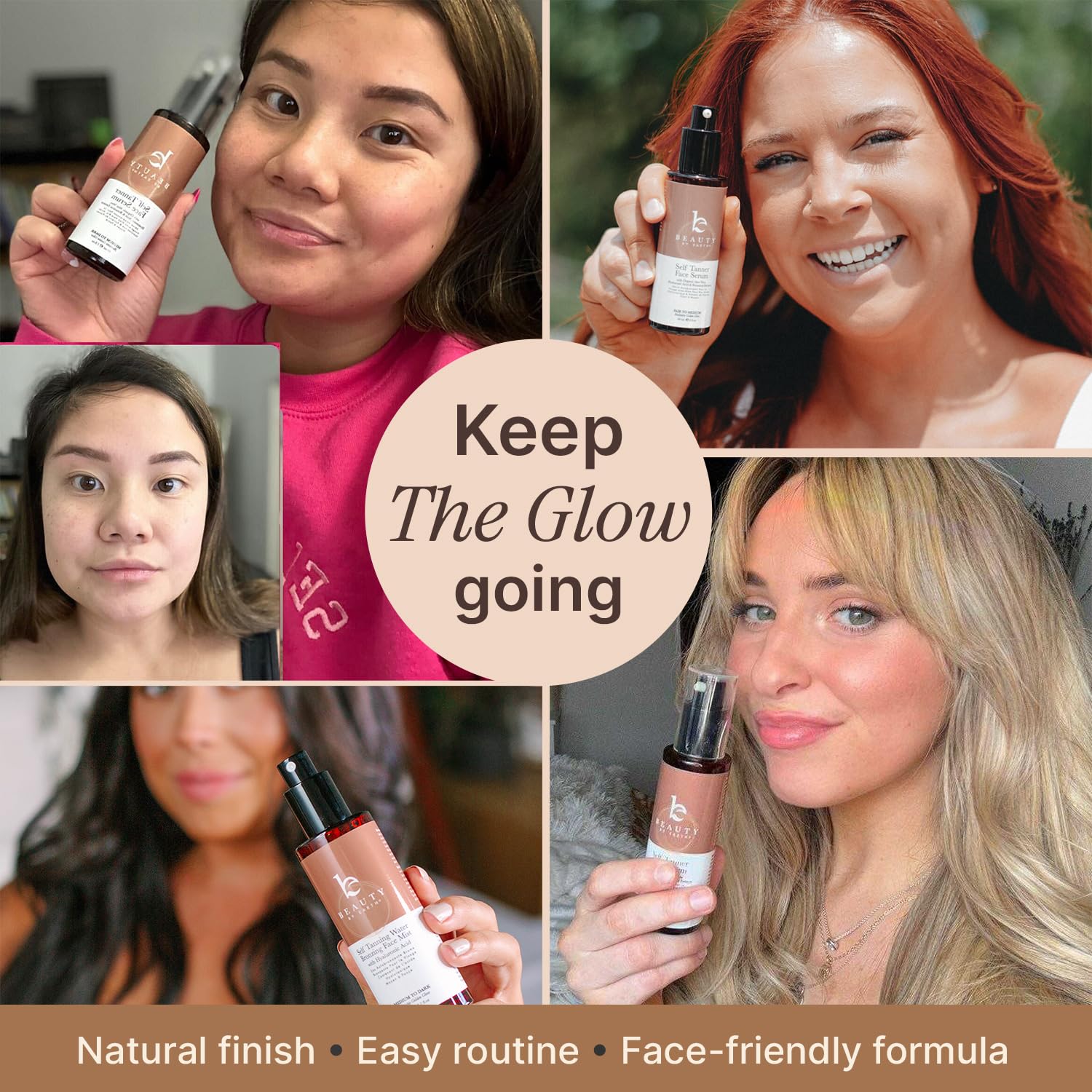 Face Tanner Serum - Beauty by Earth Official Product Imagery - 8