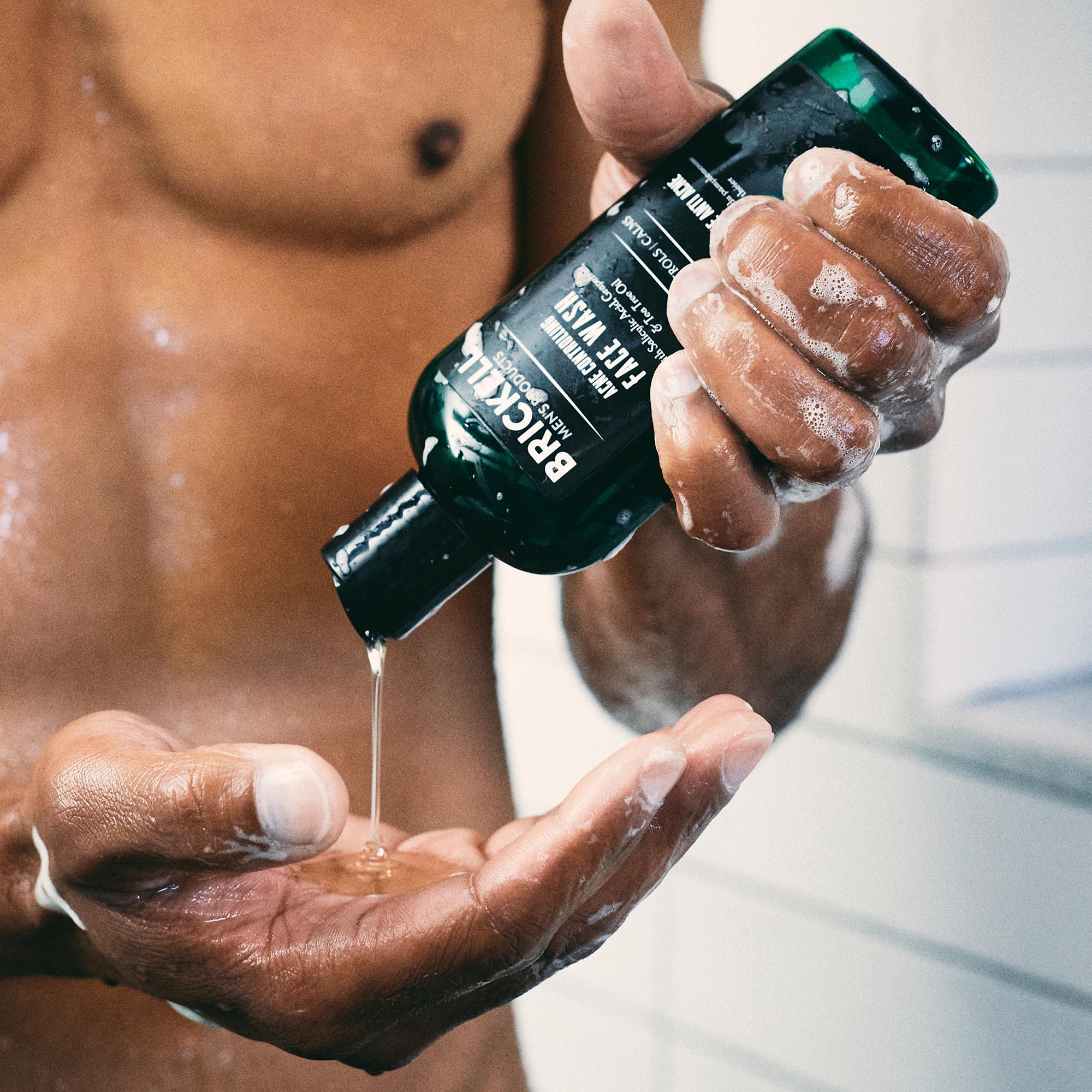 Brickell Men s Acne Face Wash for Men Acne Face Wash to - Brickell Men's Products Official Imagery - 4