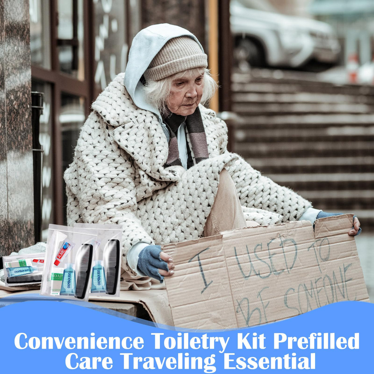 Ziliny 60 Kits Homeless Hygiene Kits Bulk Homeless Care - Ziliny Official Imagery - 7