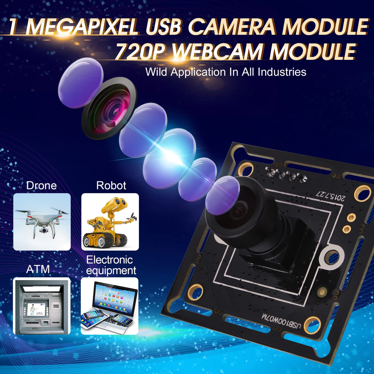 ELP HD USB Camera Module Super Mini Embedded Webcam with - ELP Official Imagery - 8