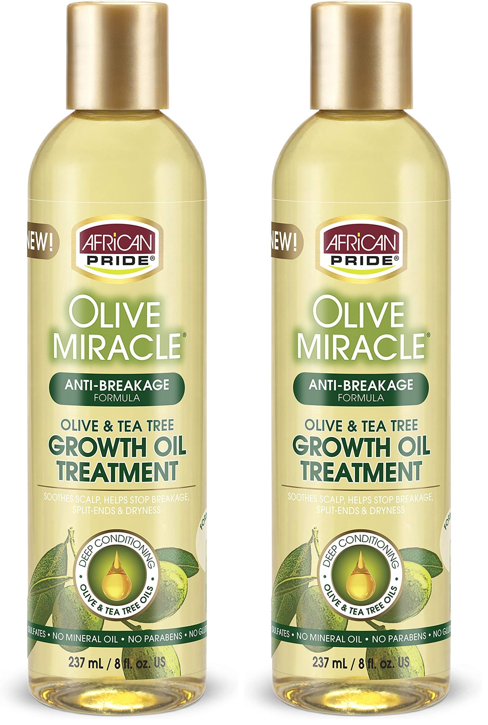 African Pride Olive Miracle Anti - Breakage Maximum Strengthening Growth - African Pride Official Product View 3