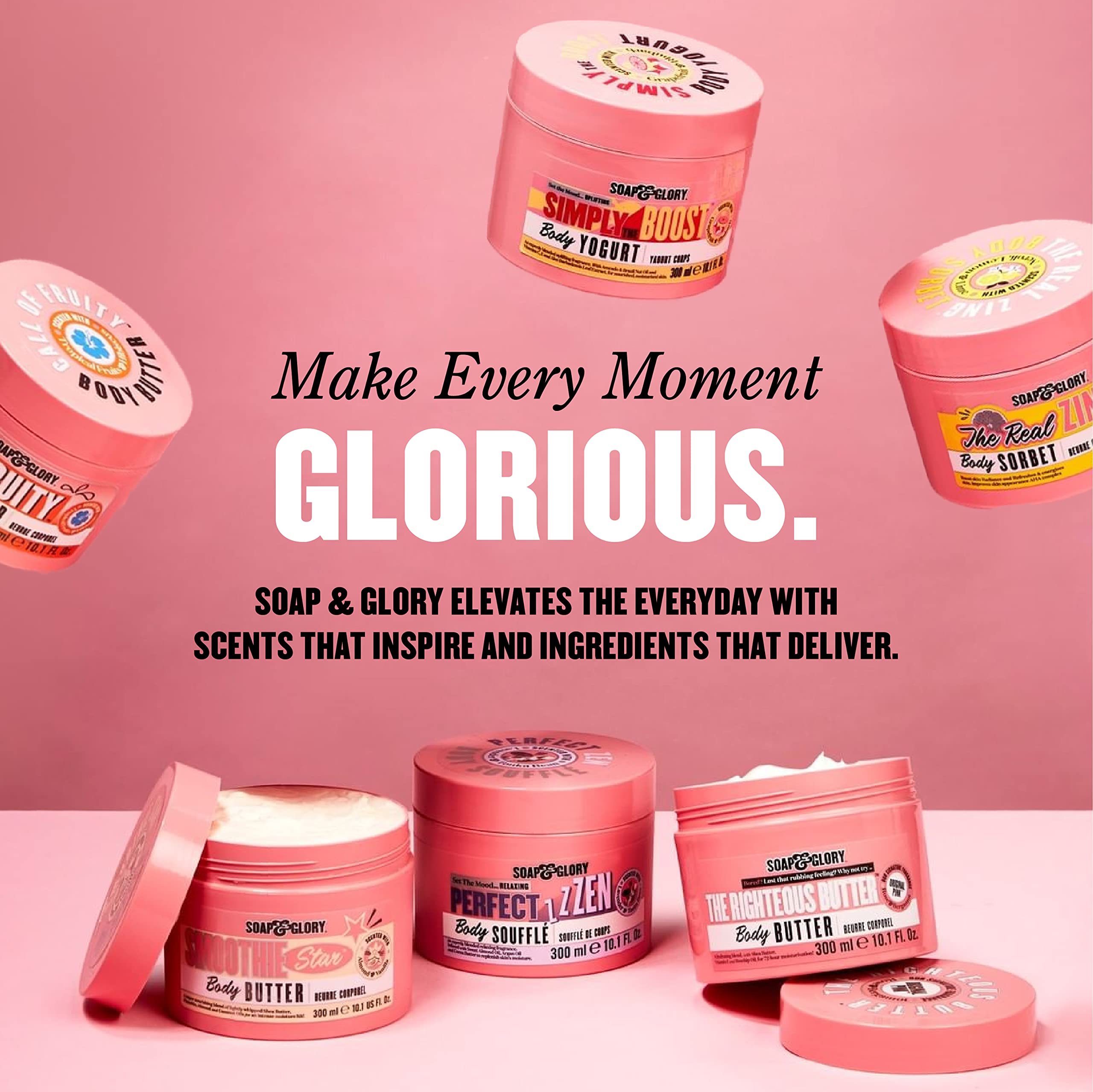 Soap & Glory Original Pink Moisturizing Body Lotion Pump, 16.9 oz - Soap & Glory Official Product View 9