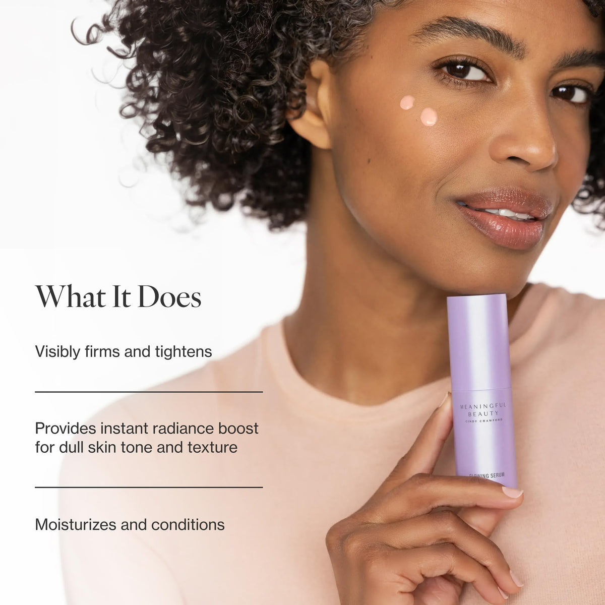 Meaningful Beauty Glowing Serum Hydrating Radiance Boost 0 5 - Premium Selection Official Imagery - 3