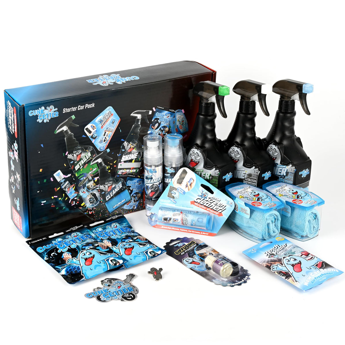 Car Cleaning Kit - Gunk Getter Official Imagery - 1