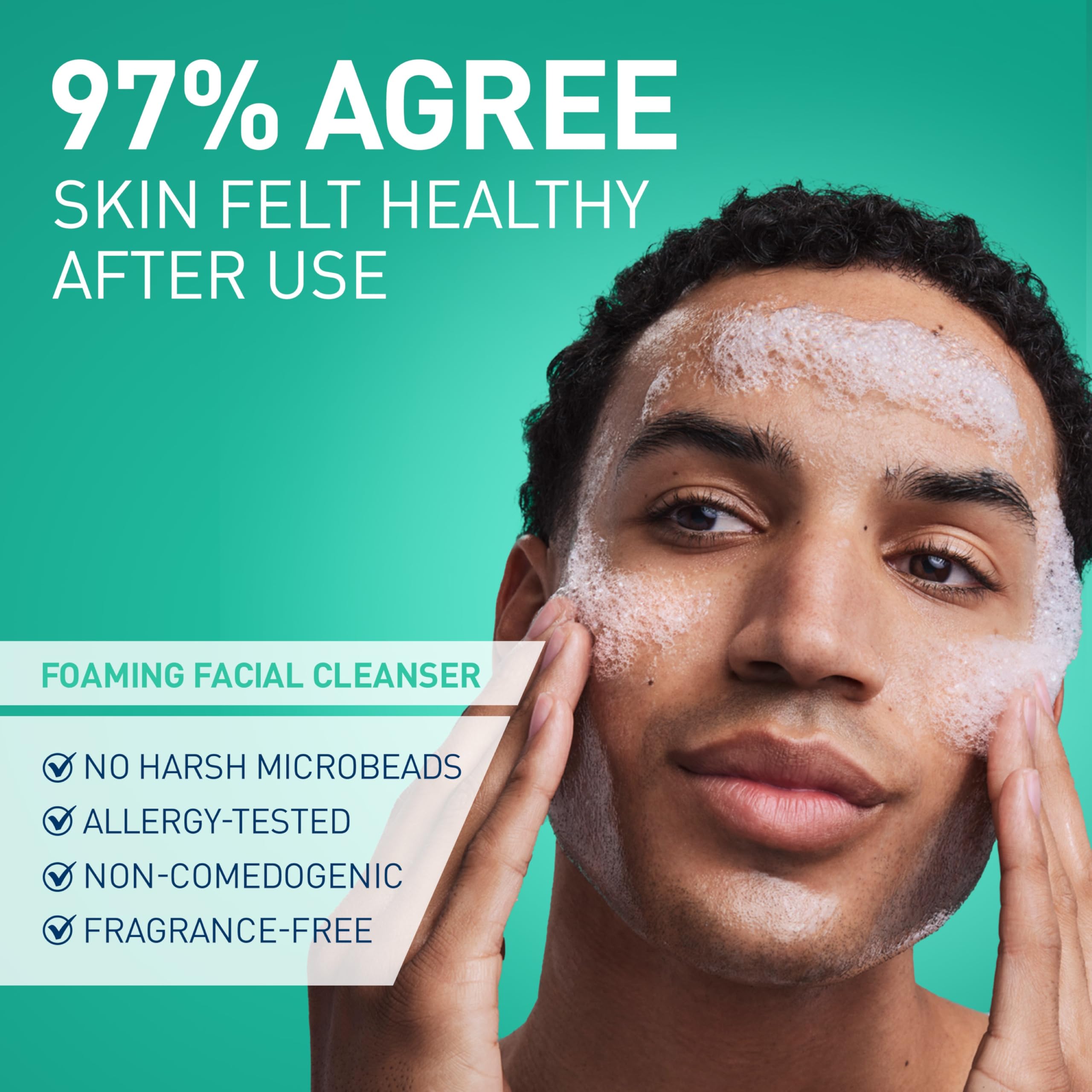 CeraVe Foaming Facial Cleanser, Face Wash for Oily Skin, 16fl oz - CeraVe Official Product View 5