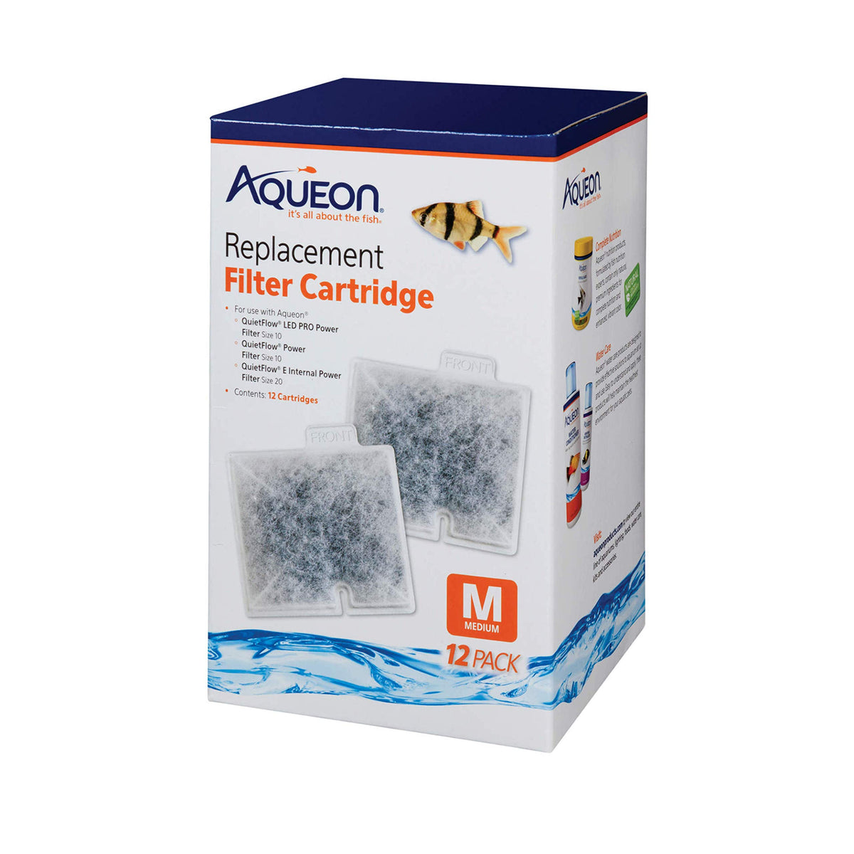Aqueon Replacement Filter Cartridges Medium Filter Cartridge - Aqueon Official Imagery - 1