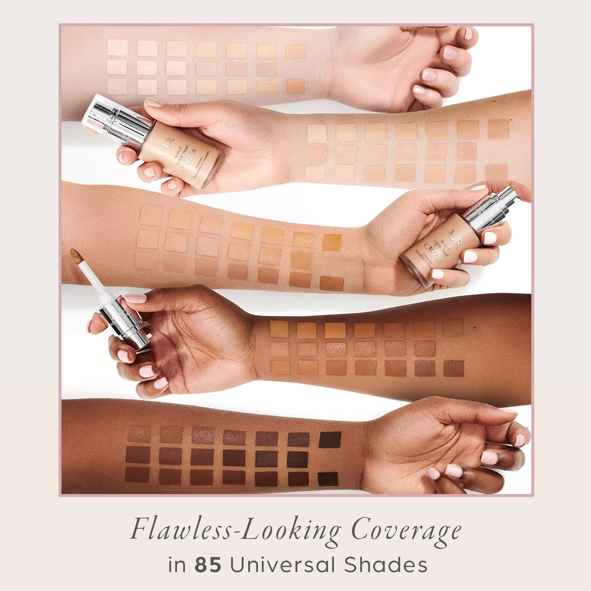 P R MINERALS 4 in 1 Love Your Selfie Foundation Concealer - PÜR MINERALS Official Imagery - 6