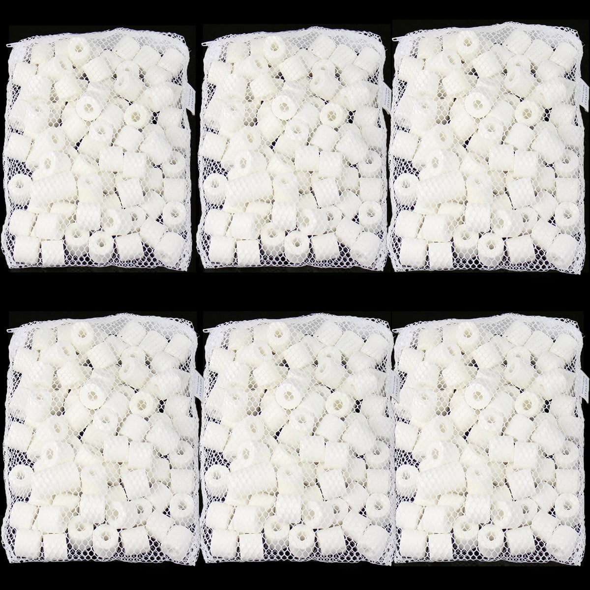 AQUANEAT Bio Ceramic Rings 6 lbs Aquarium Sump Filter Media - AQUANEAT Official Imagery - 3