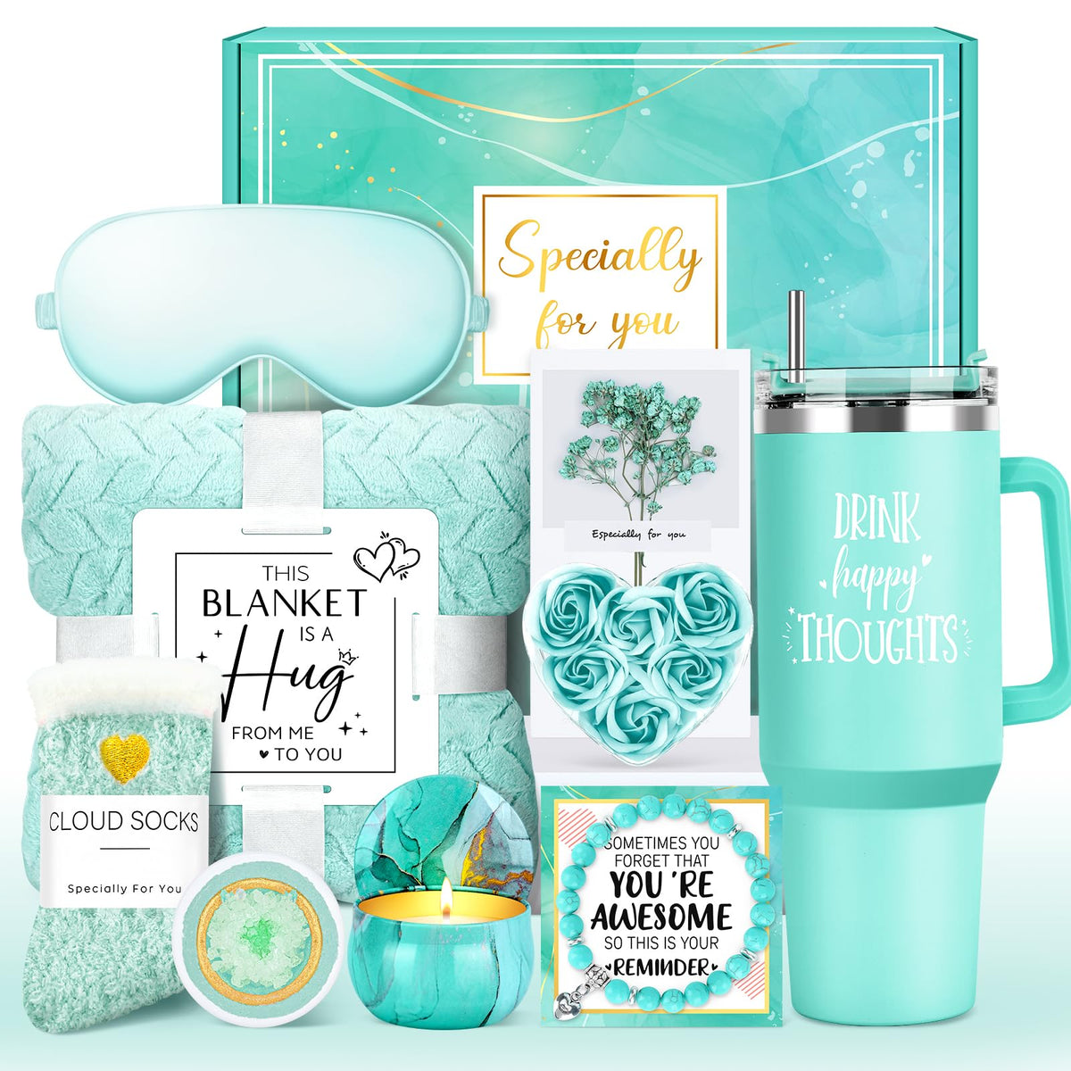 Gift Baskets for Women Birthday Gifts for Women Unique Get - YENCHORN Official Imagery - 2