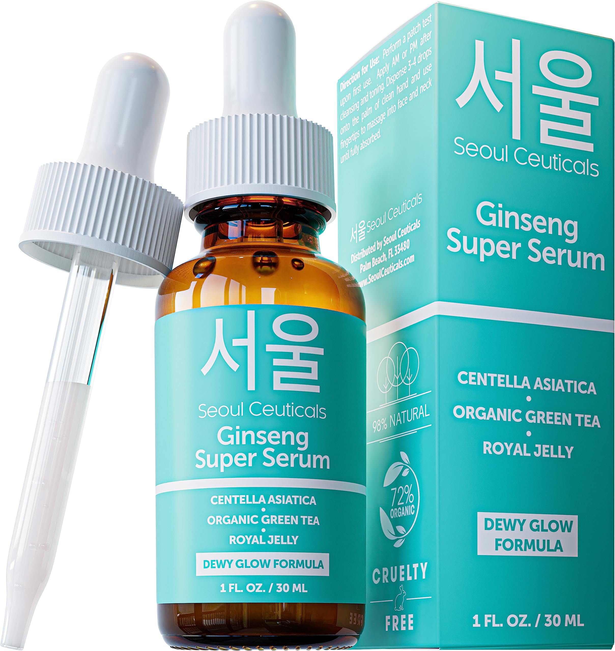 SeoulCeuticals Ginseng Super Serum for Glass Skin - SeoulCeuticals Official Product View 2