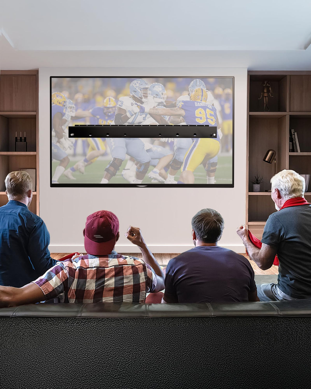 Studless TV Wall Mount for Most 32 75 Inch TVs Holds up to - HYPIGO Official Imagery - 6